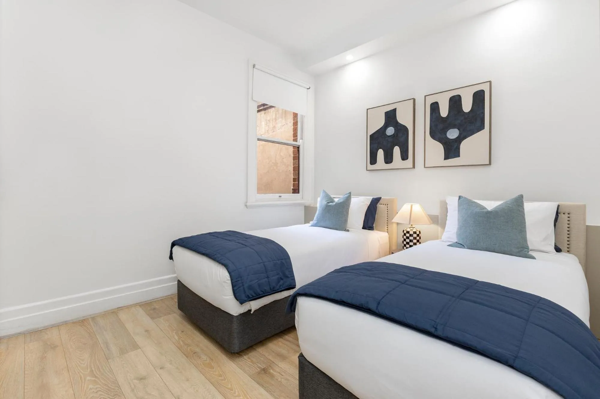 Bedroom, Bed in Simpson Street Apartments by Urban Rest