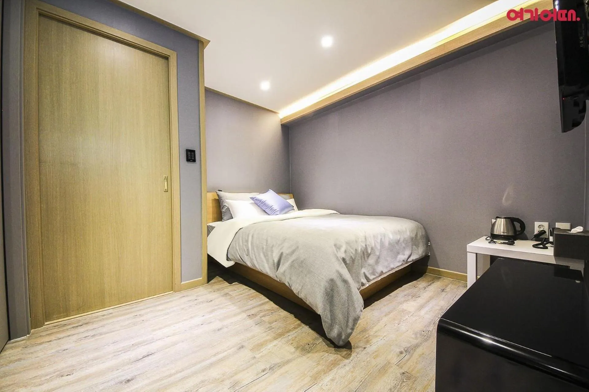 Bed in Incheon Seven Hotel