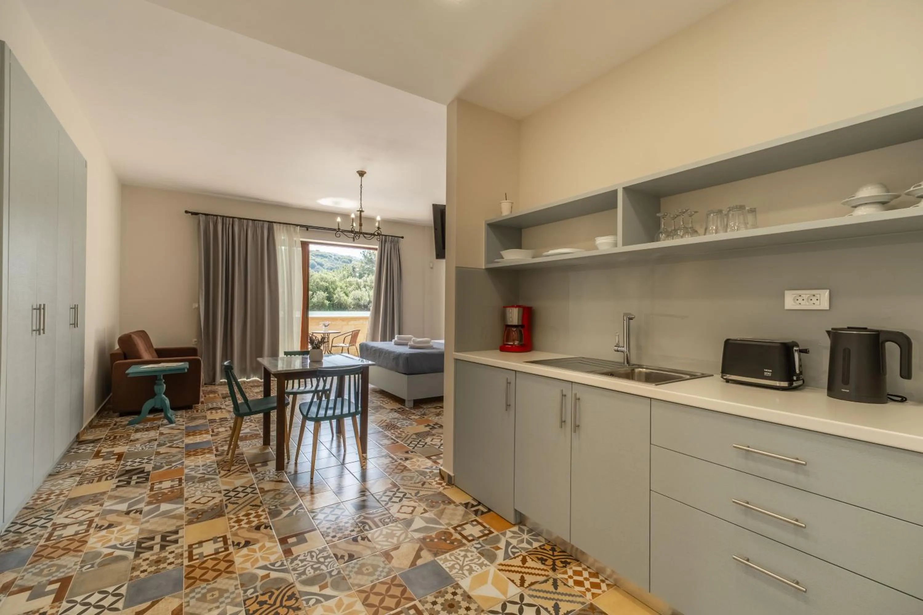 Kitchen or kitchenette in Altirina Studios