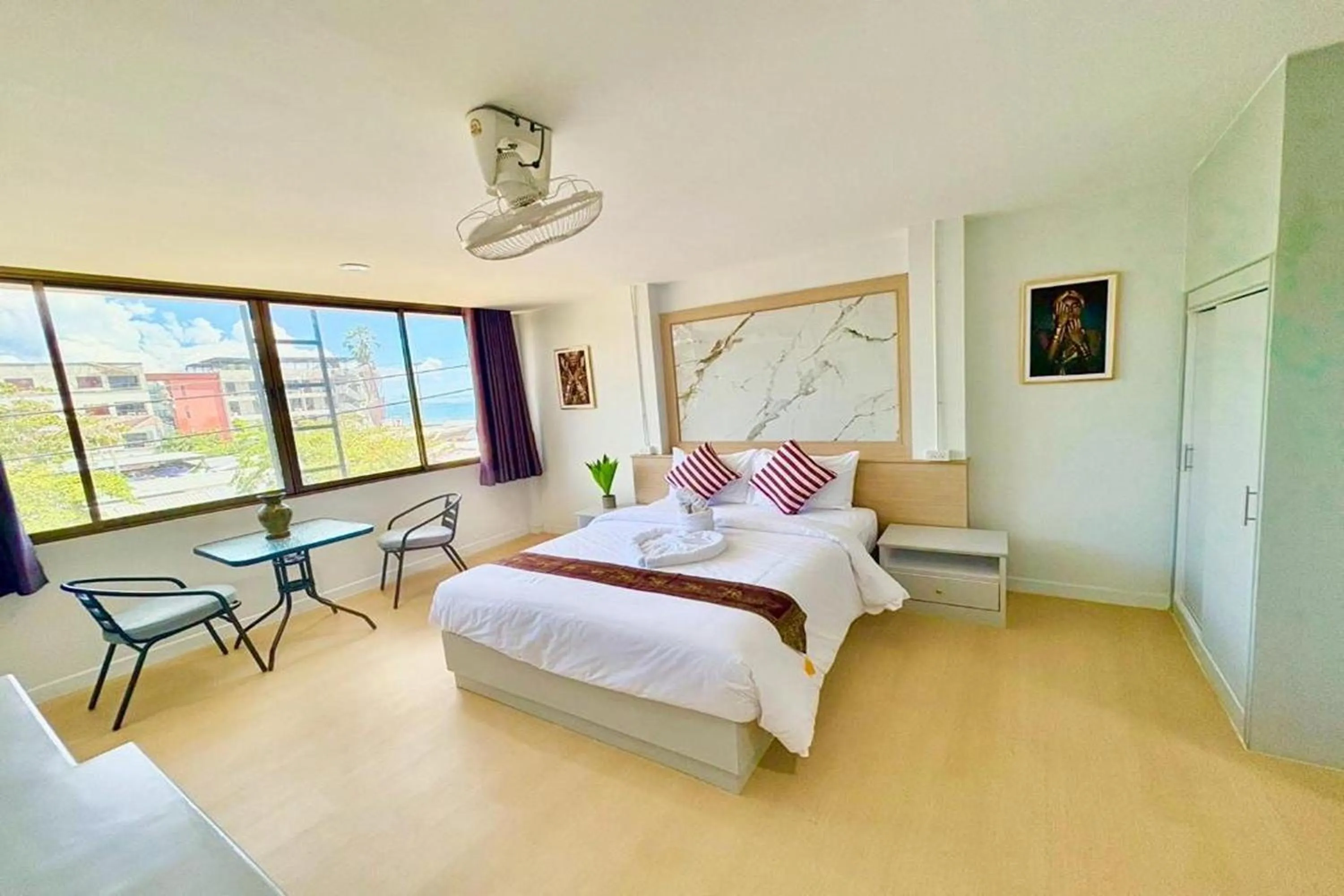 Bed in Jomtien Wave Residence