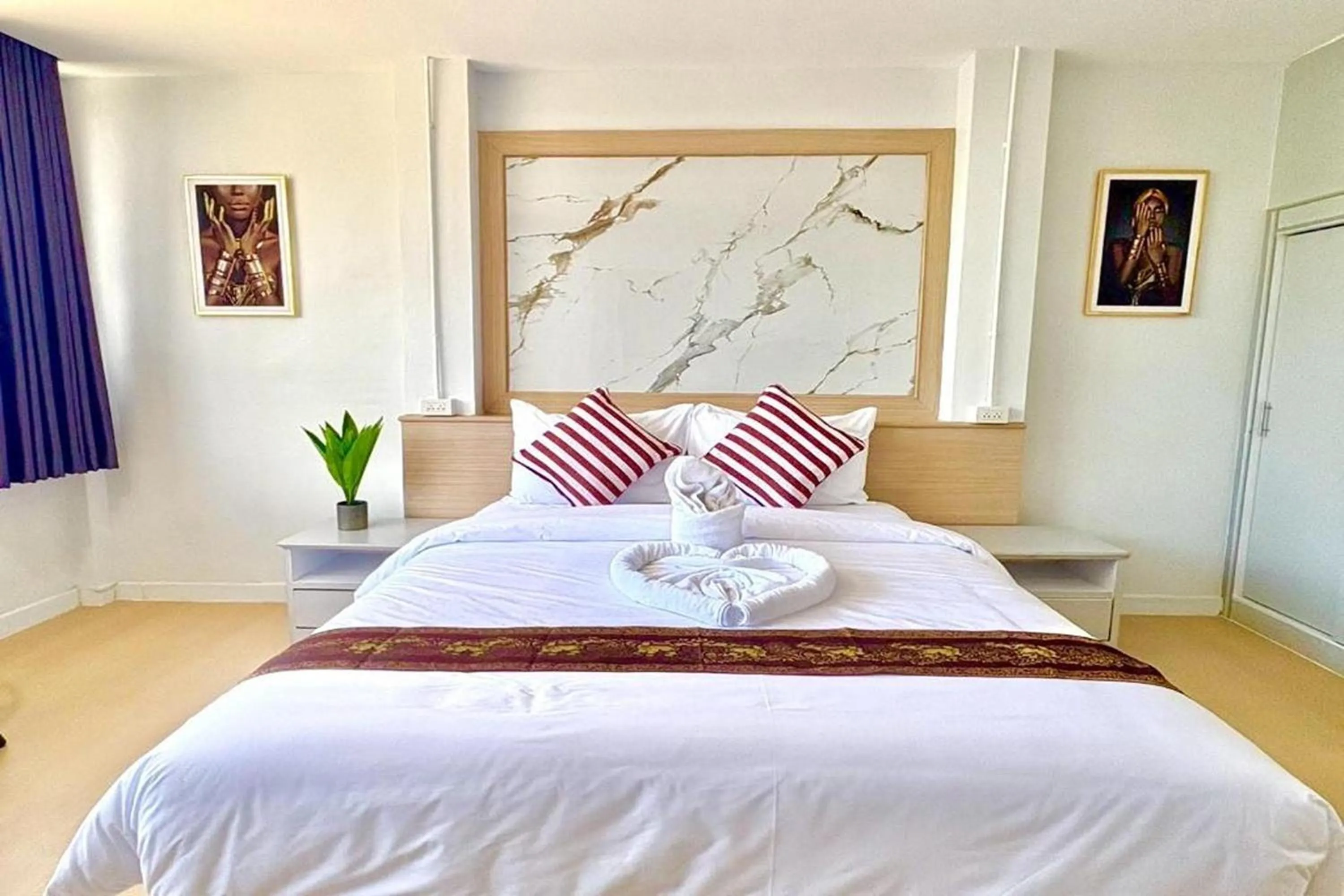 Bed in Jomtien Wave Residence