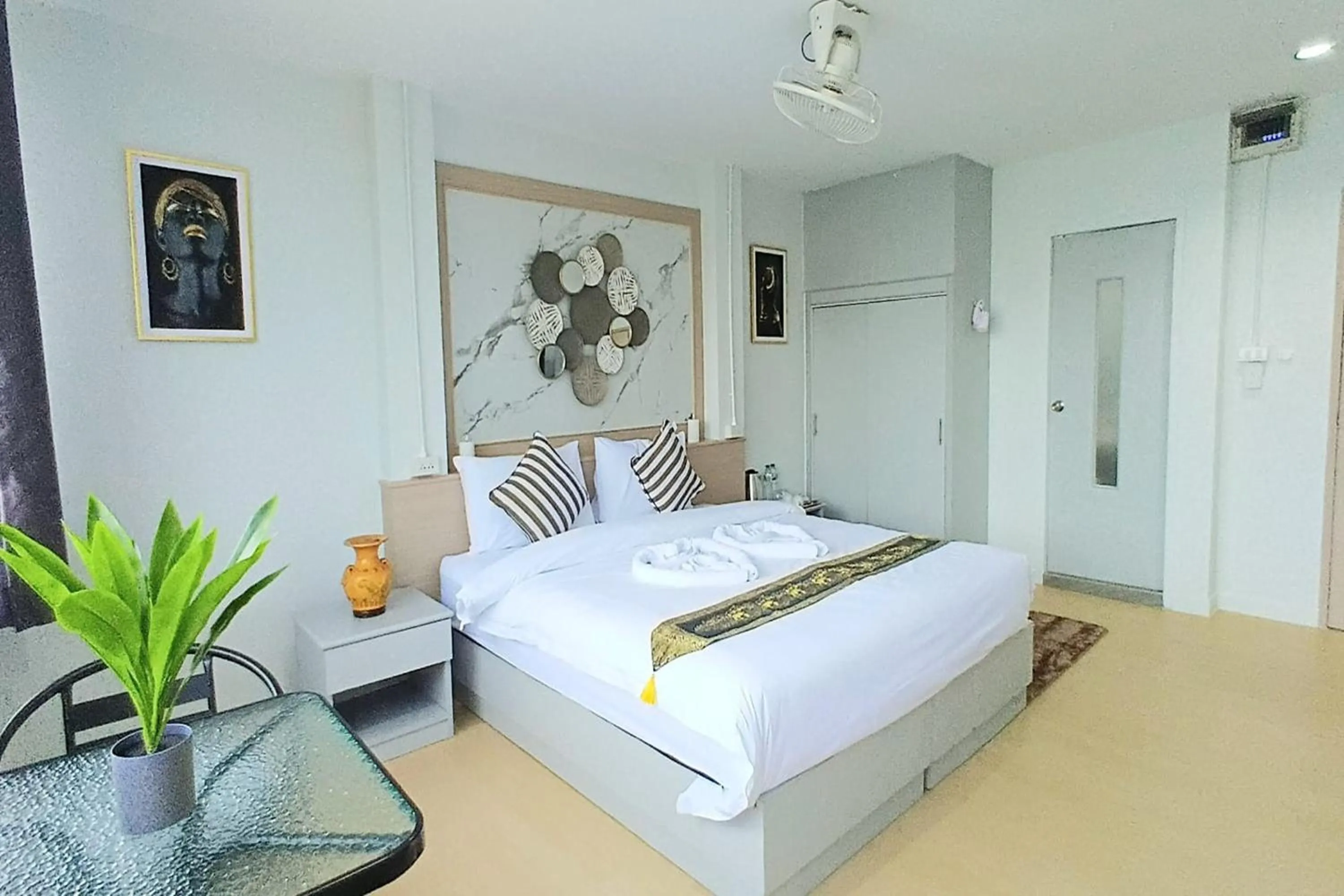 Bed in Jomtien Wave Residence