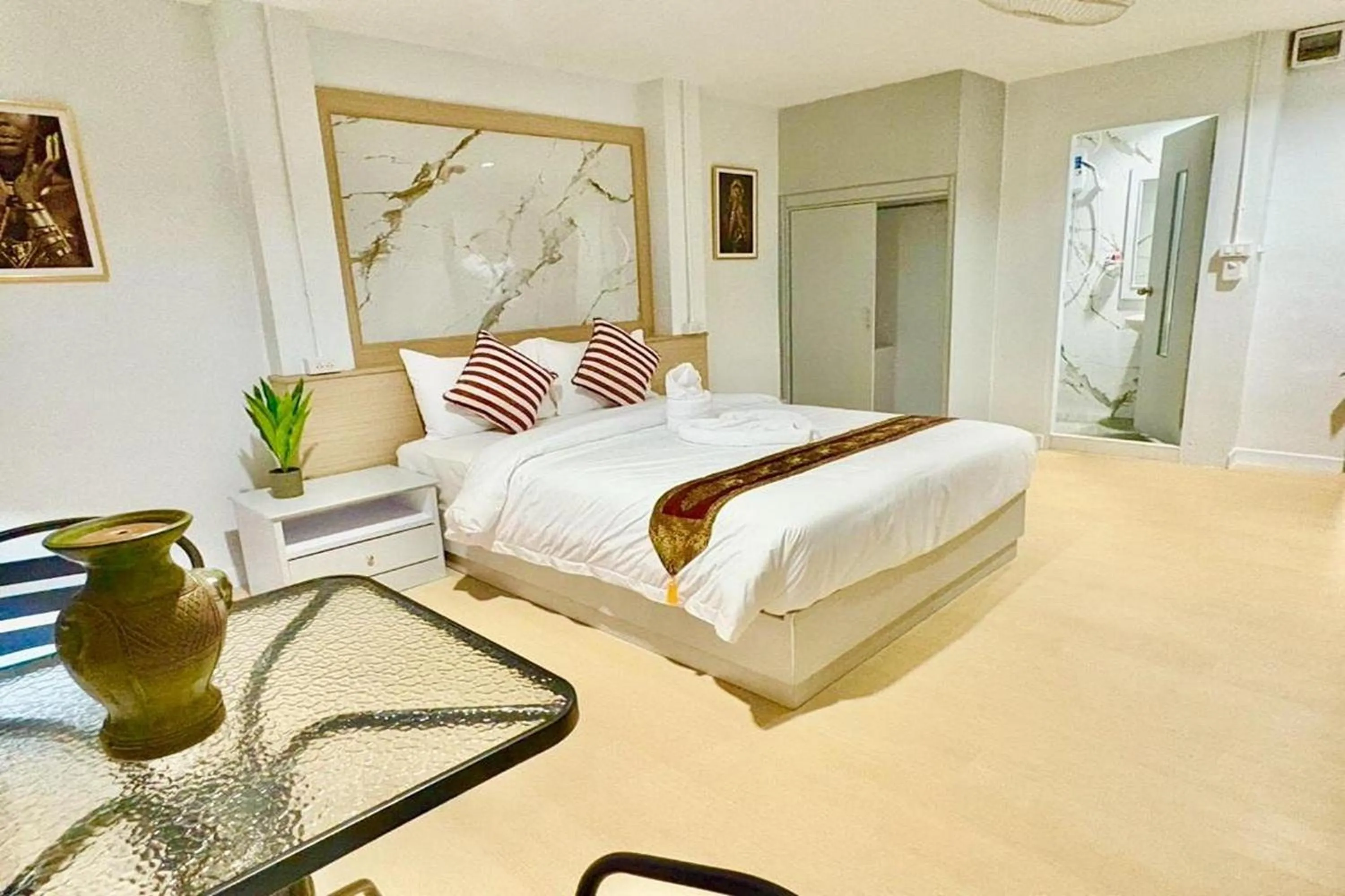 Bed in Jomtien Wave Residence