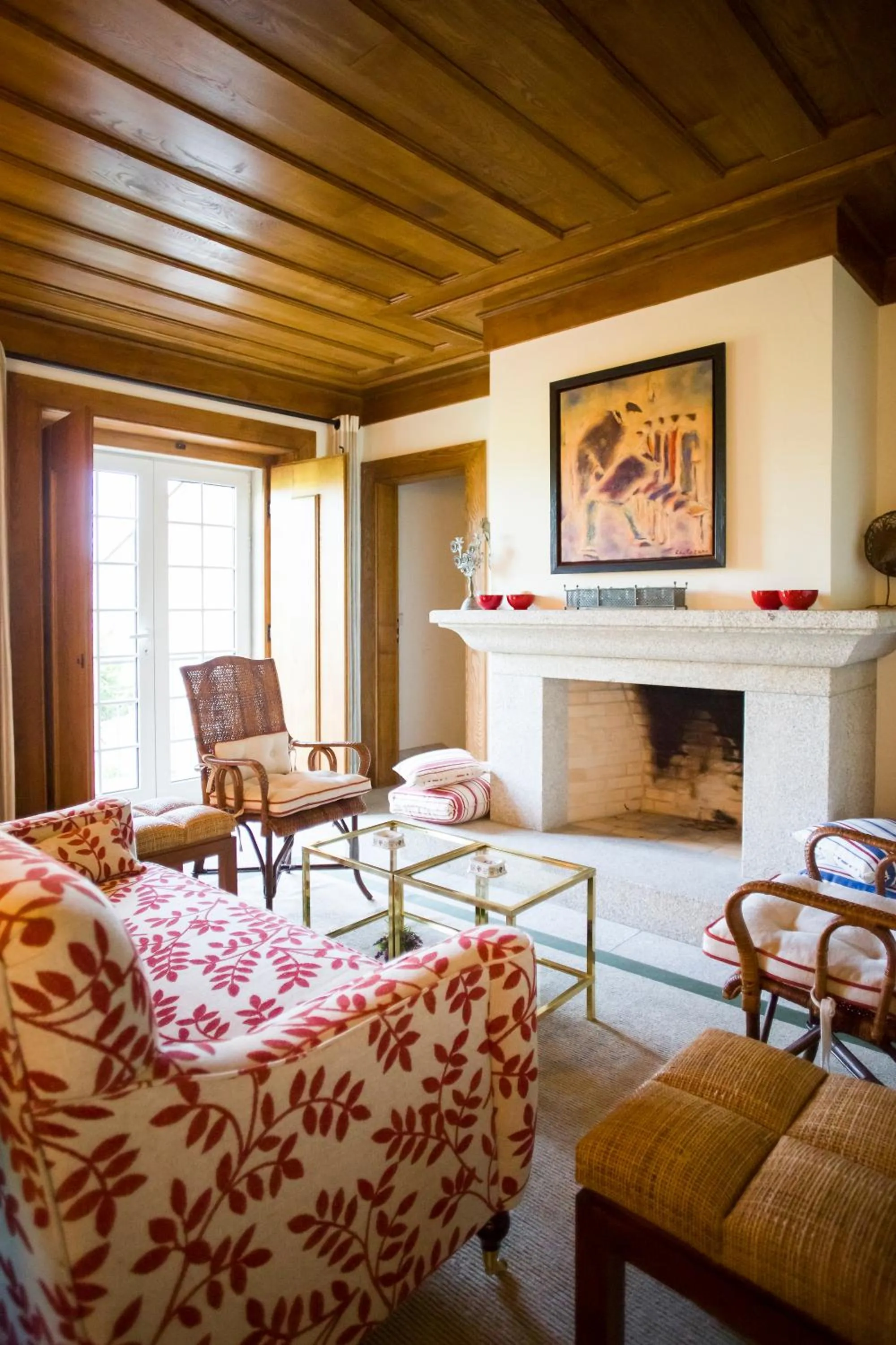 fireplace in Casas da Memória