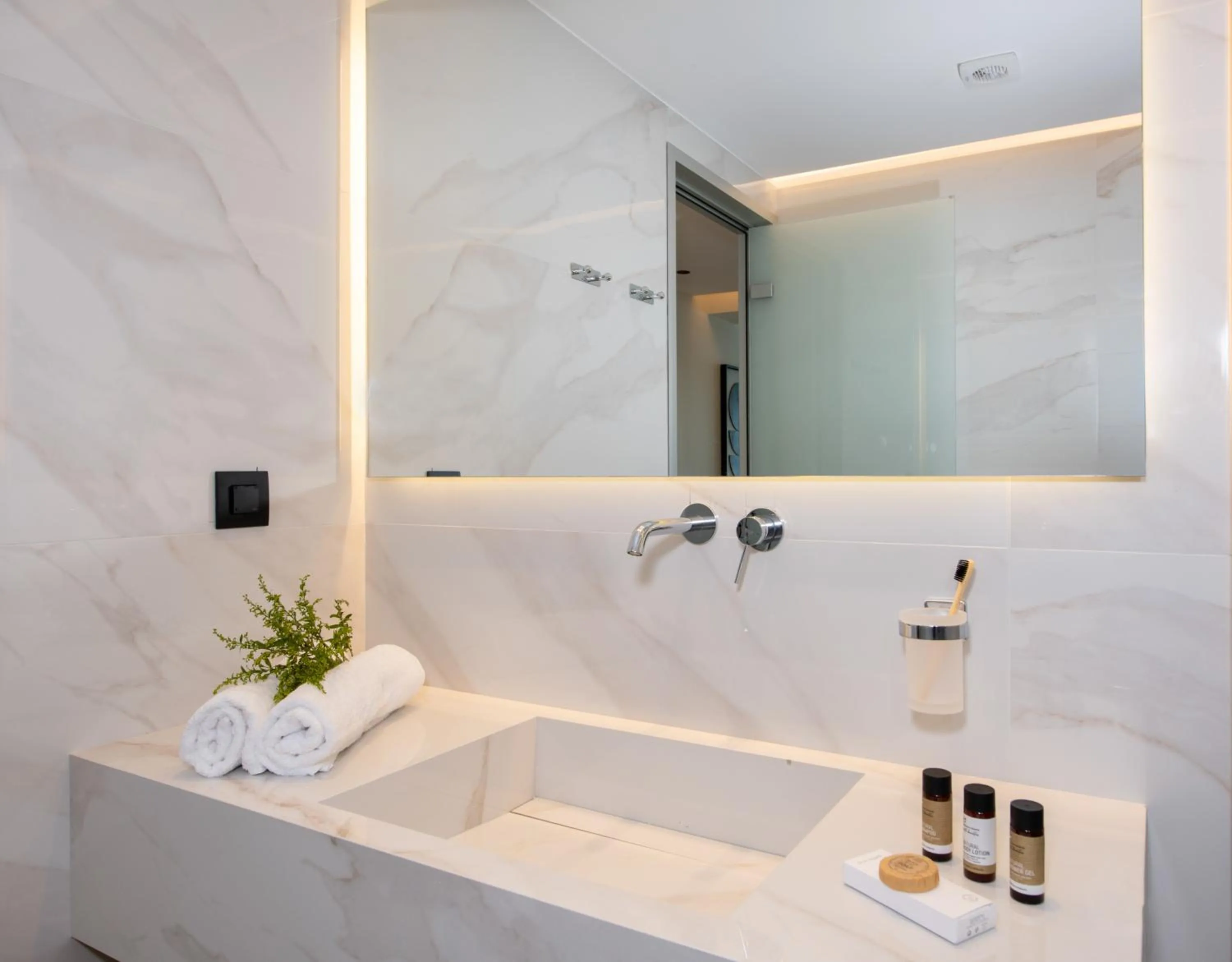 Bathroom in EdgeWater Beach Hotel