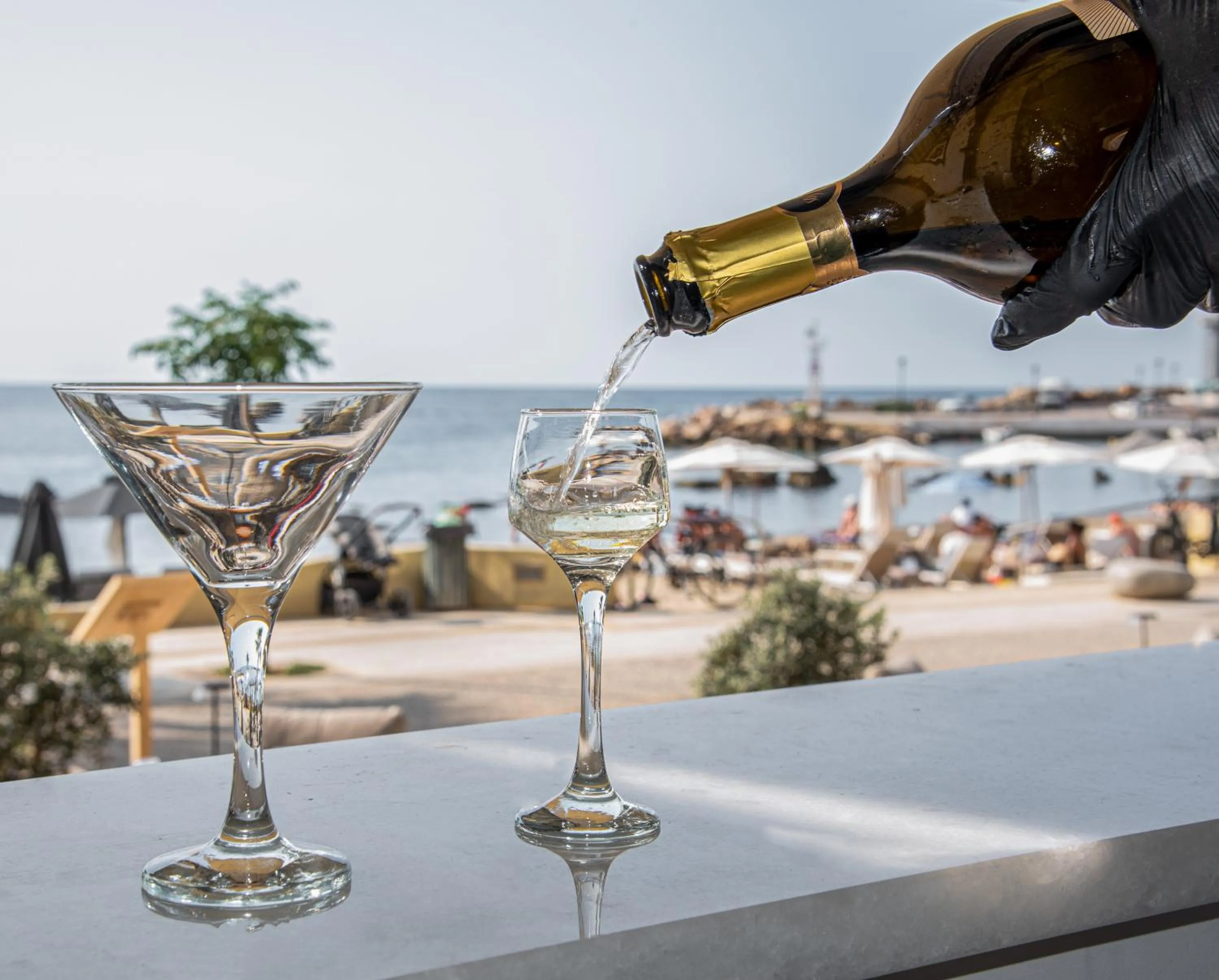 Lounge or bar in EdgeWater Beach Hotel