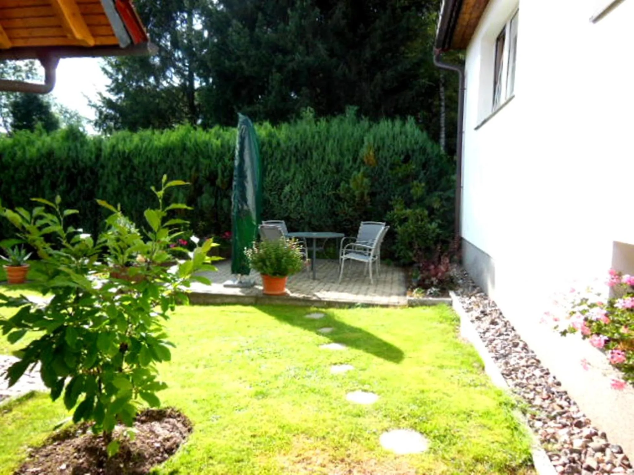 Garden in Ferienhaus Harzidyll