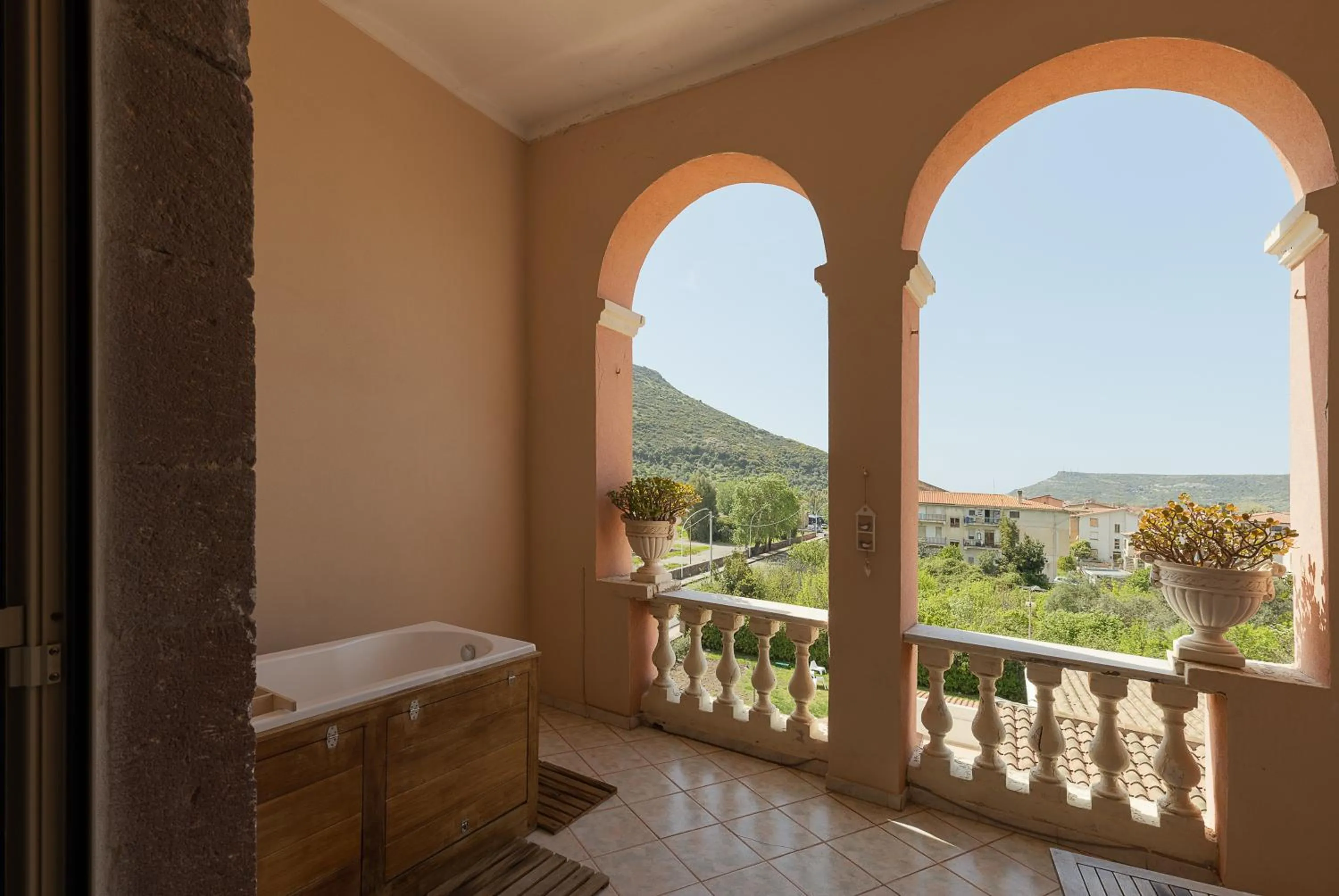 Natural landscape in Palazzo Pischedda