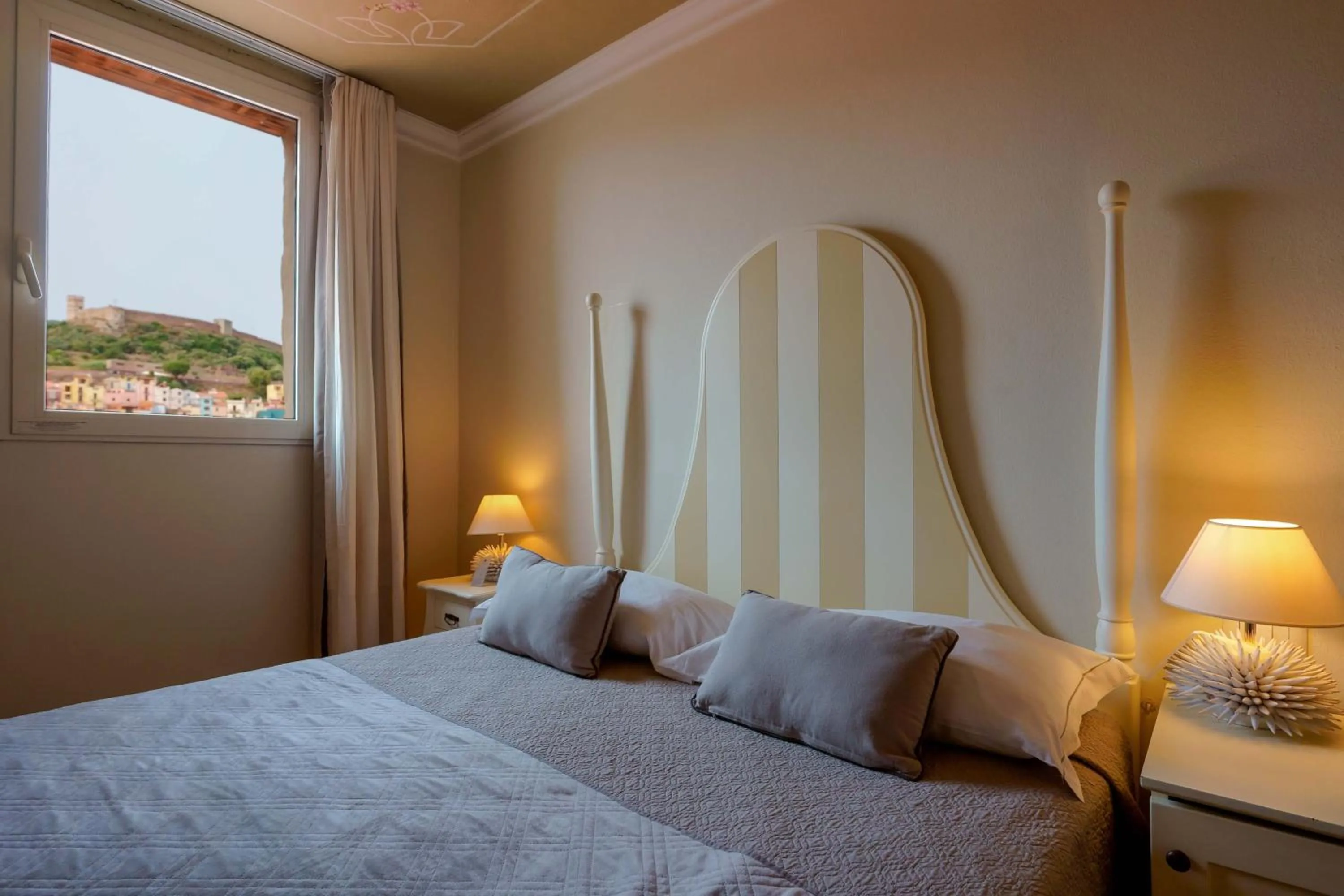 Bed in Palazzo Pischedda