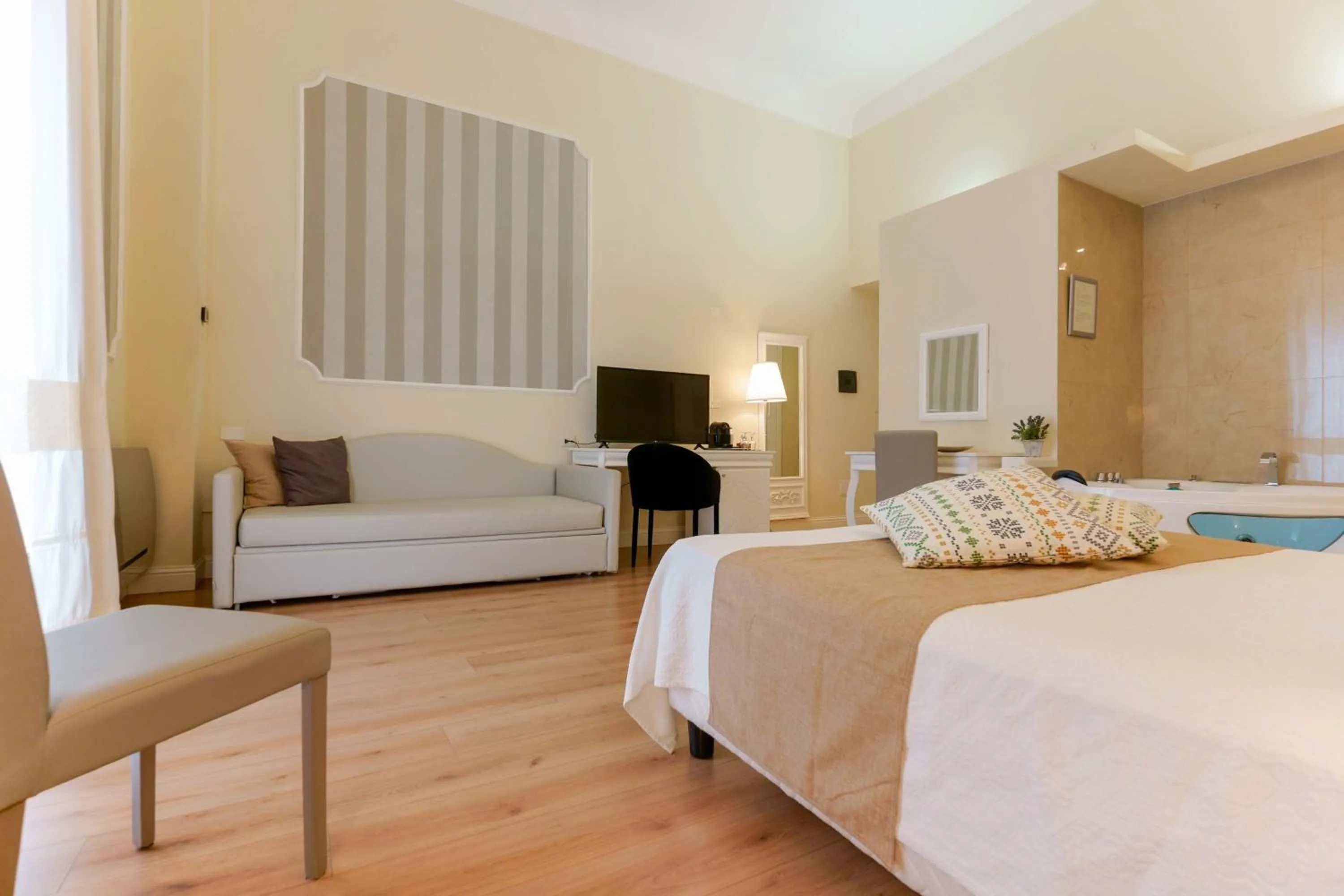 Bed in Palazzo Pischedda