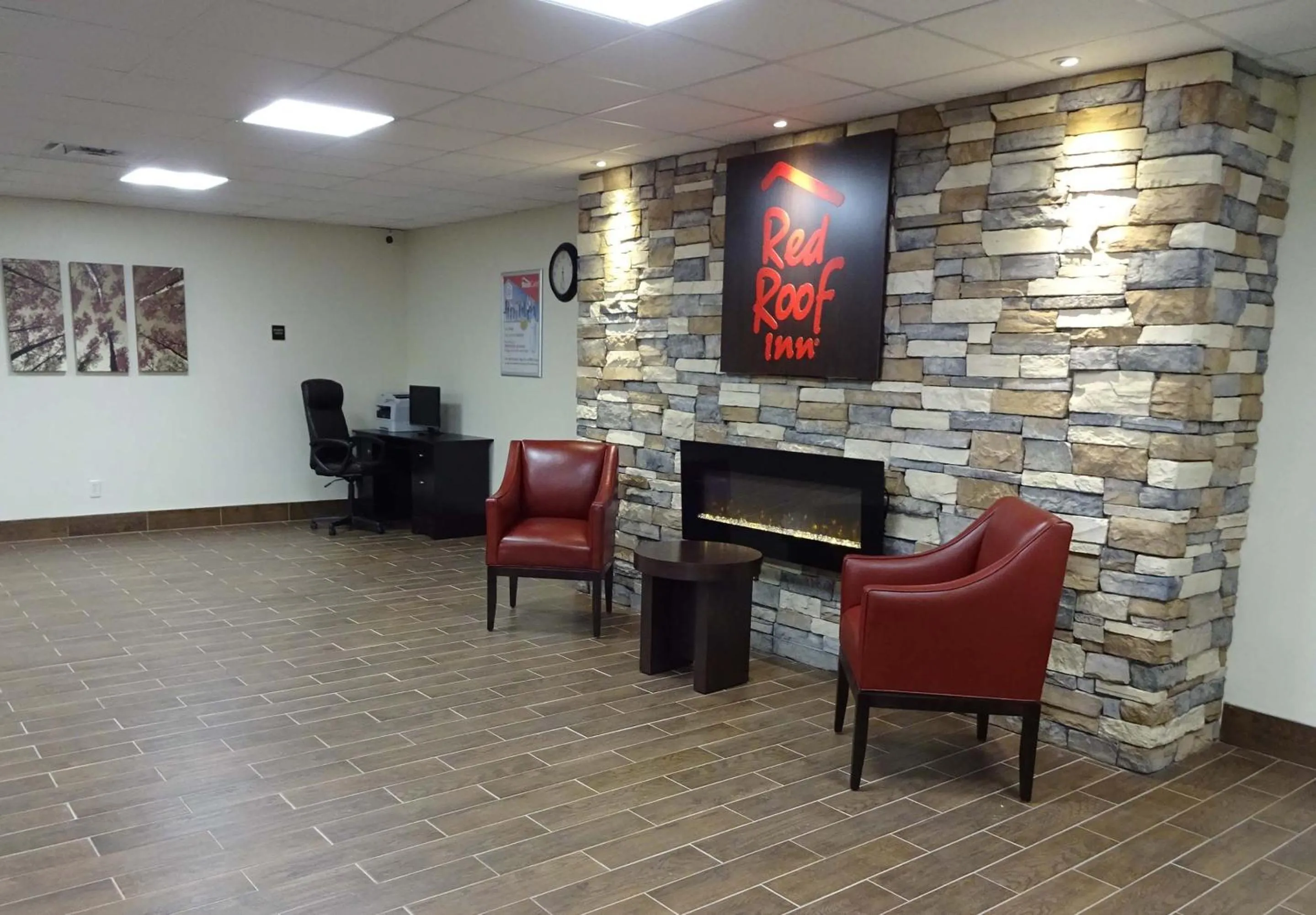 Lobby or reception in Red Roof Inn Indianapolis - Castleton