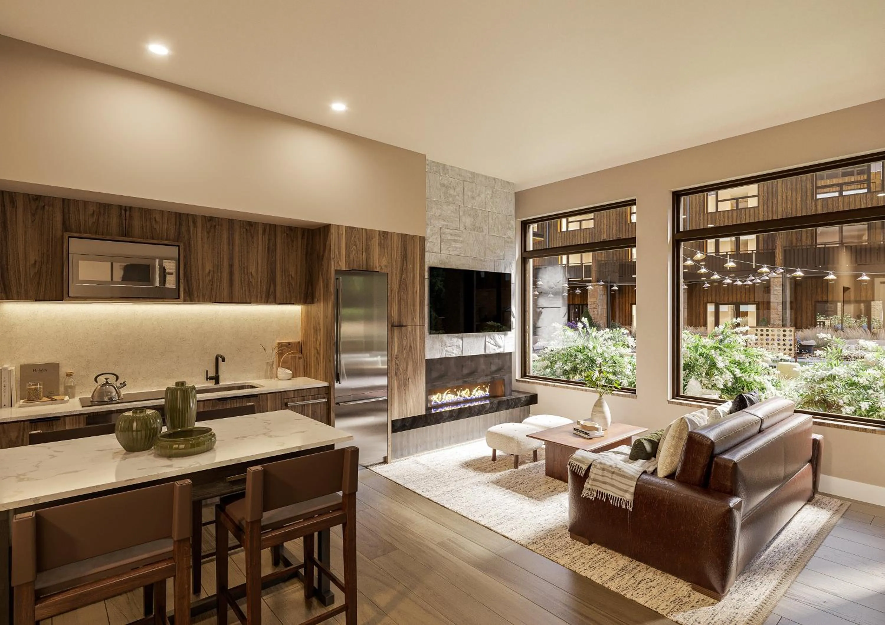 Living room in Kindred Resort, A RockResort