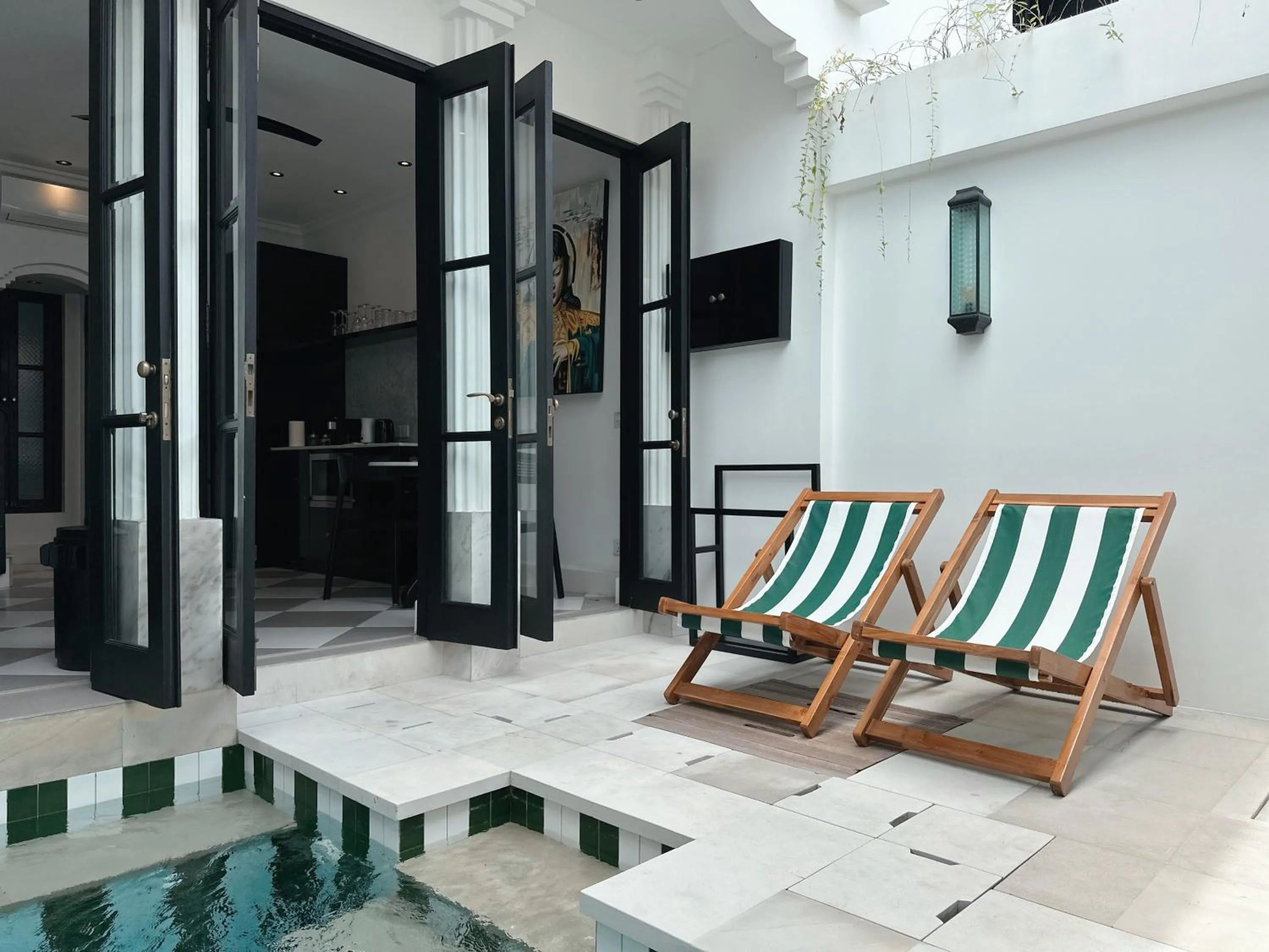 Seating area in Martini Beachside Villa 6