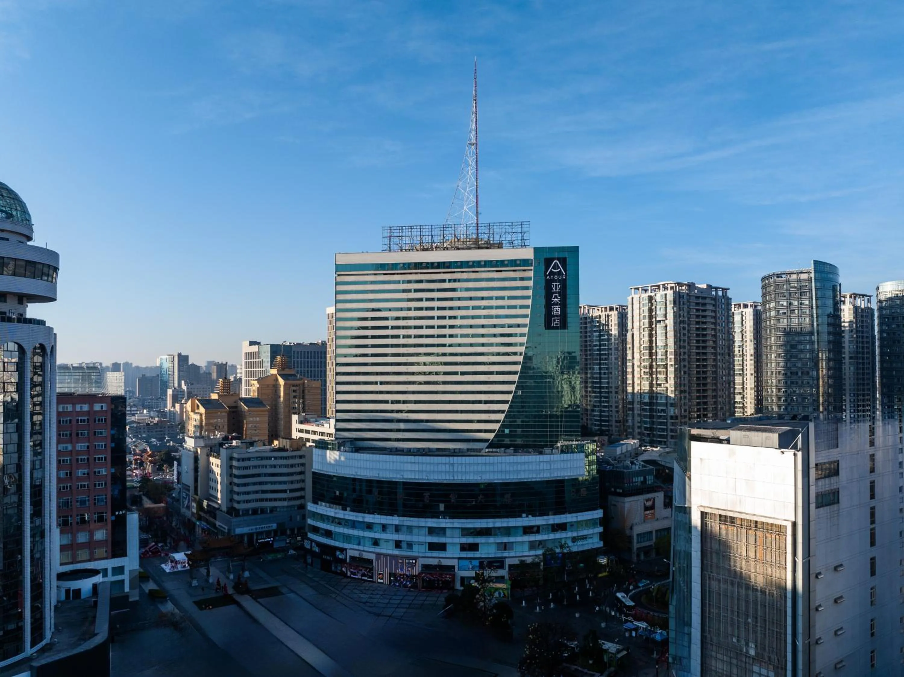 Property building in Atour Hotel Kunming Nanping Pedestrian Street Old Street