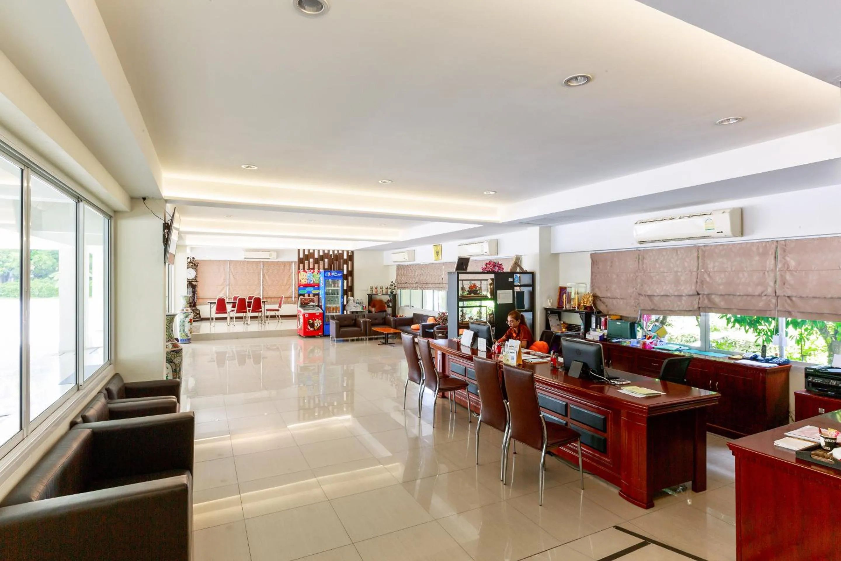 Lobby or reception in Dancenter VResotel