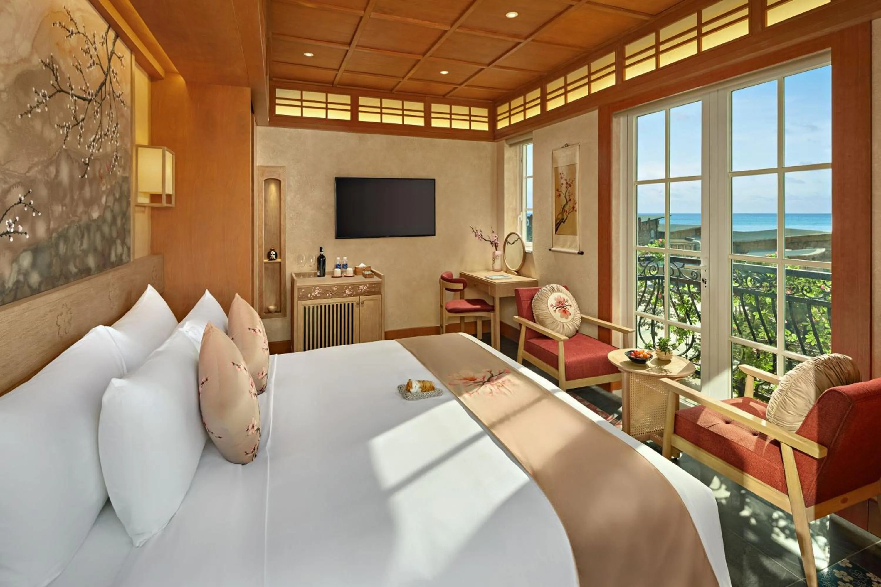 Bedroom, Bed in Sakurakyo Hotel & Spa Phu Quoc