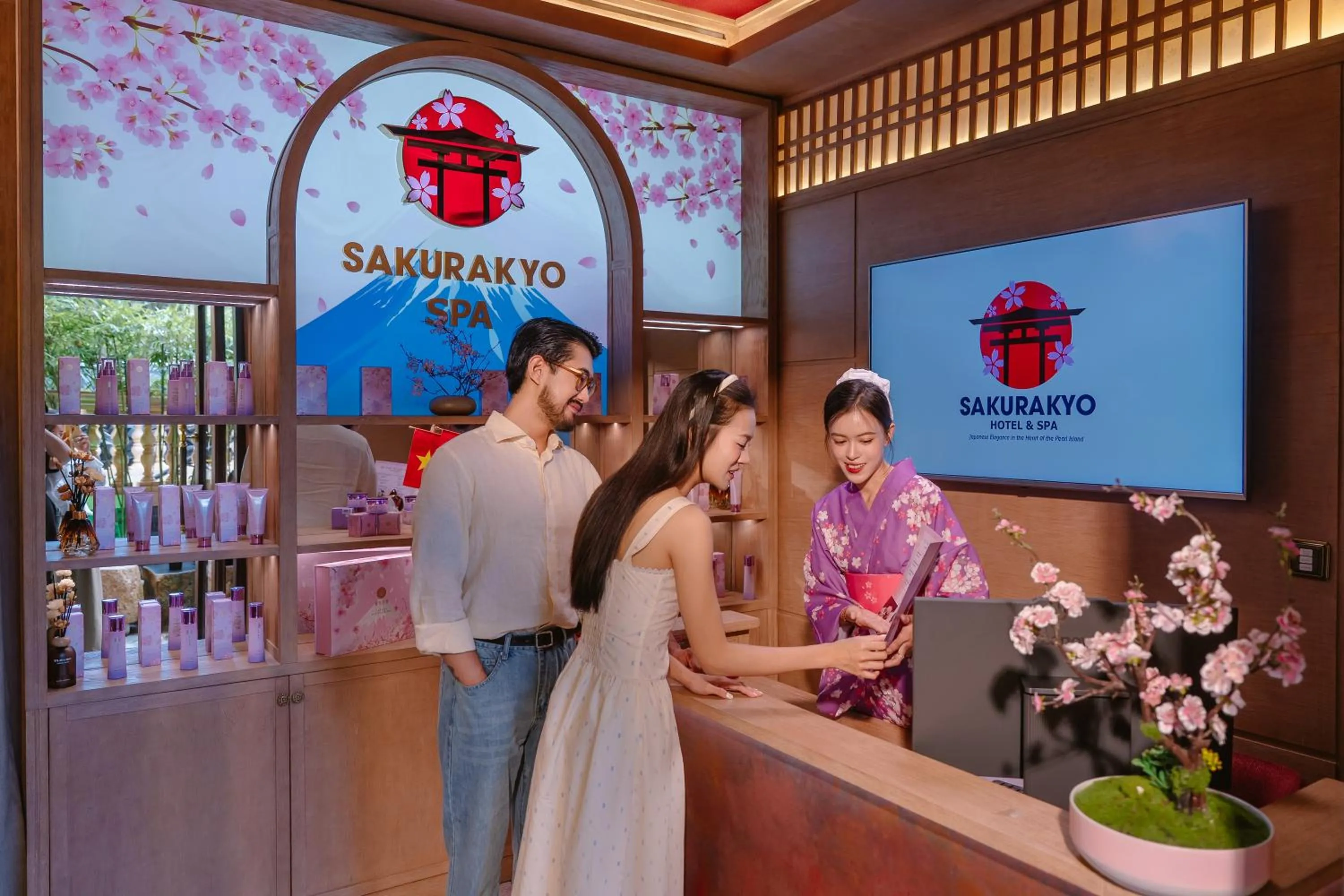 Spa and wellness centre/facilities in Sakurakyo Hotel & Spa Phu Quoc