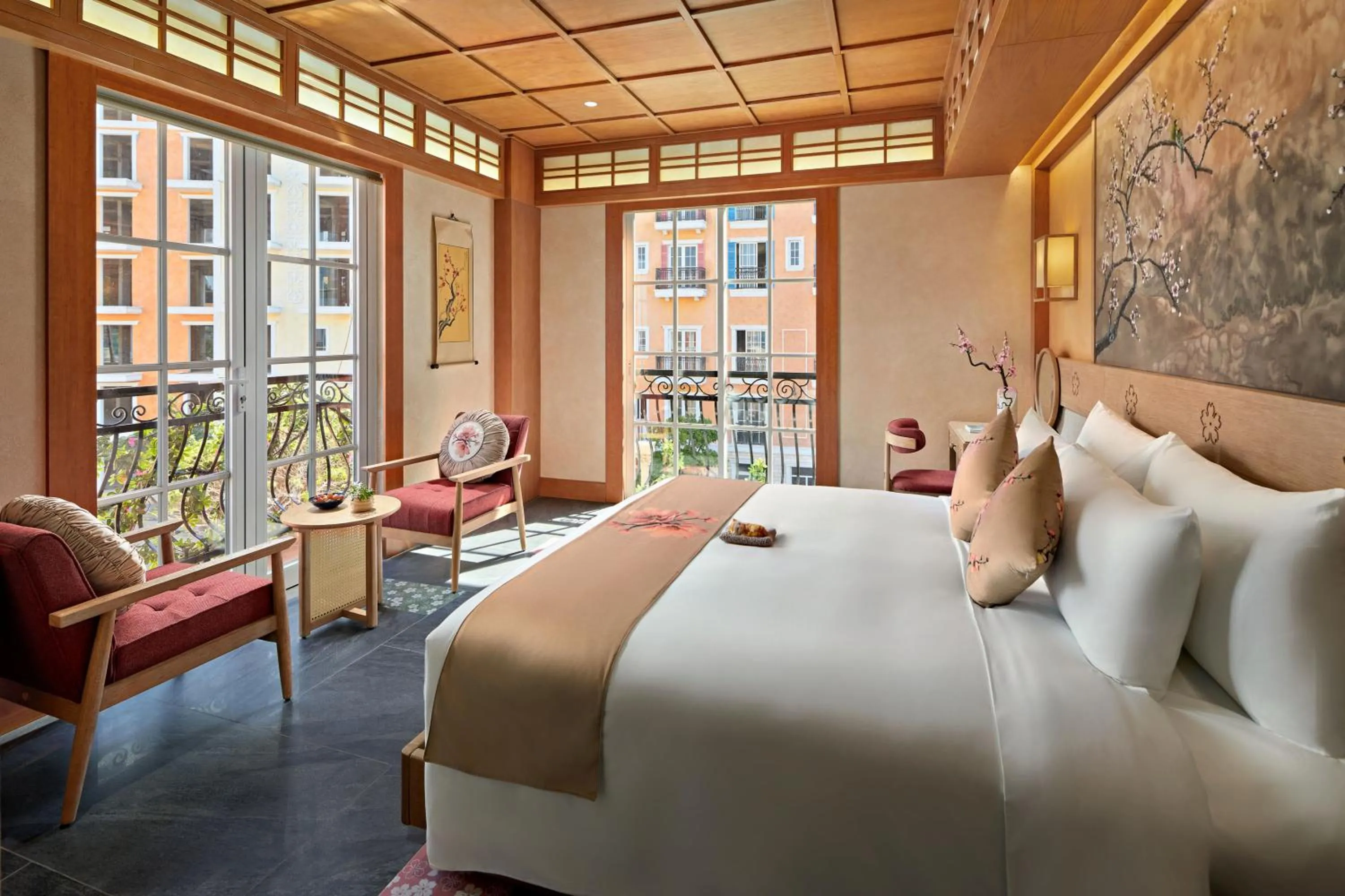 Bedroom, Bed in Sakurakyo Hotel & Spa Phu Quoc