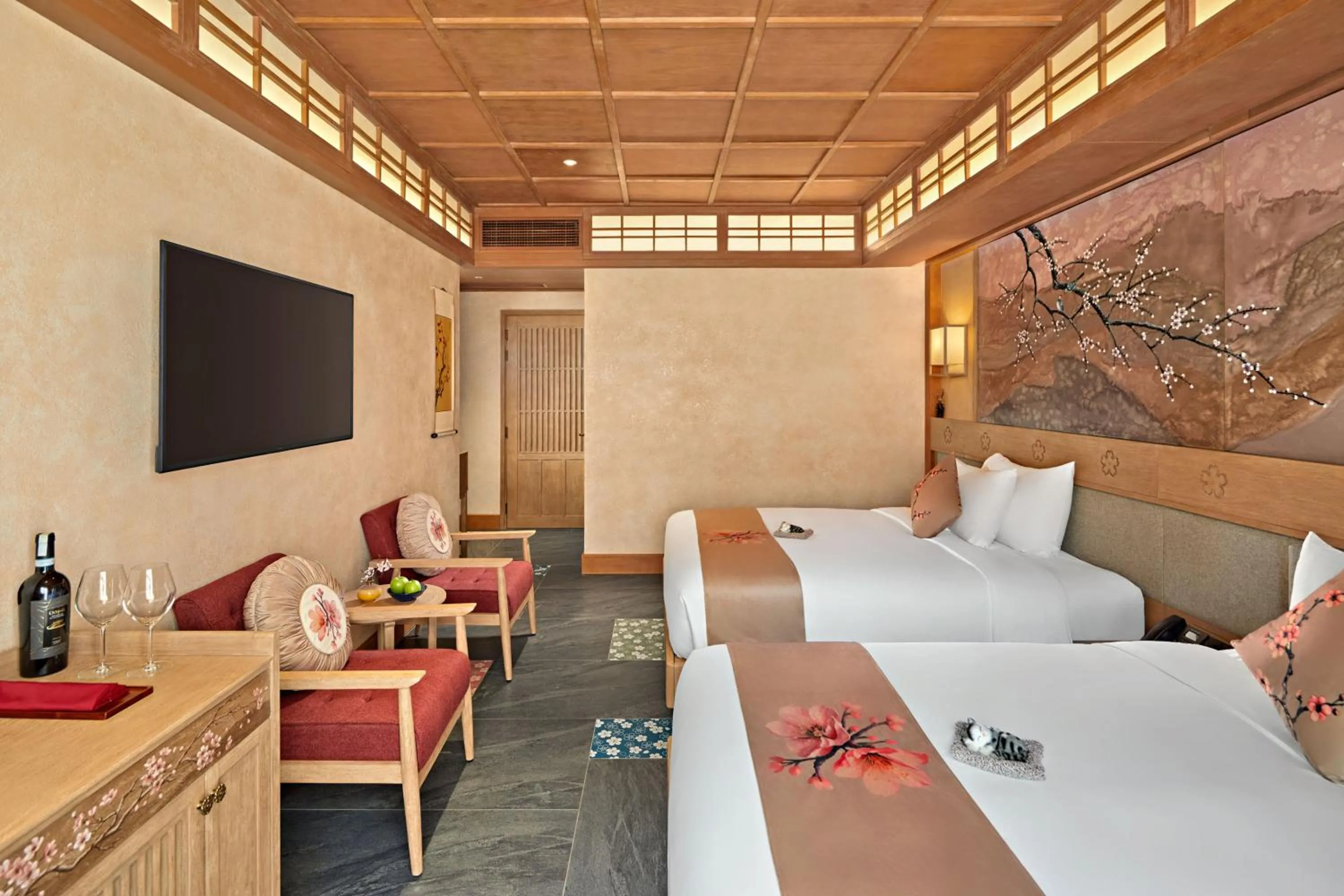 Bedroom, Bed in Sakurakyo Hotel & Spa Phu Quoc