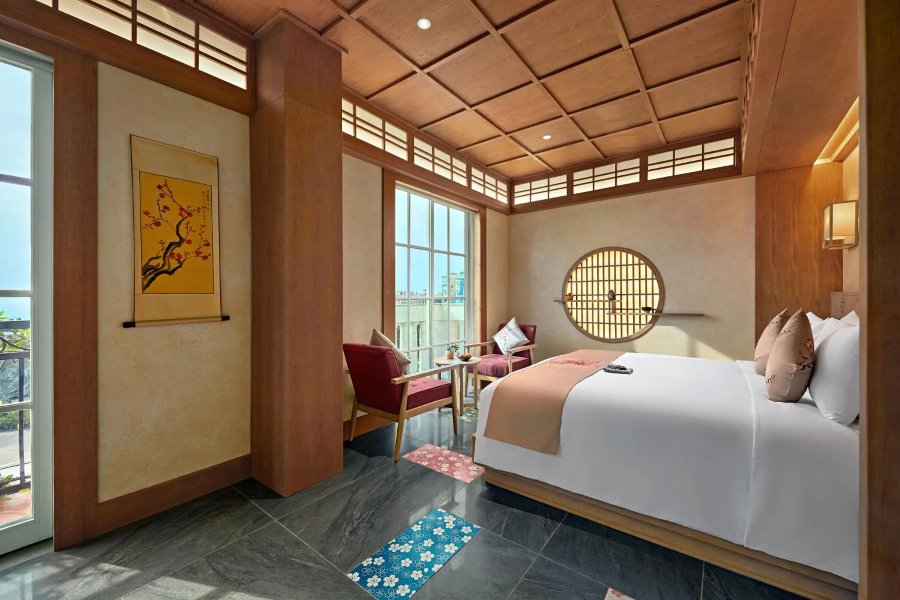 Photo of the whole room, Bed in Sakurakyo Hotel & Spa Phu Quoc