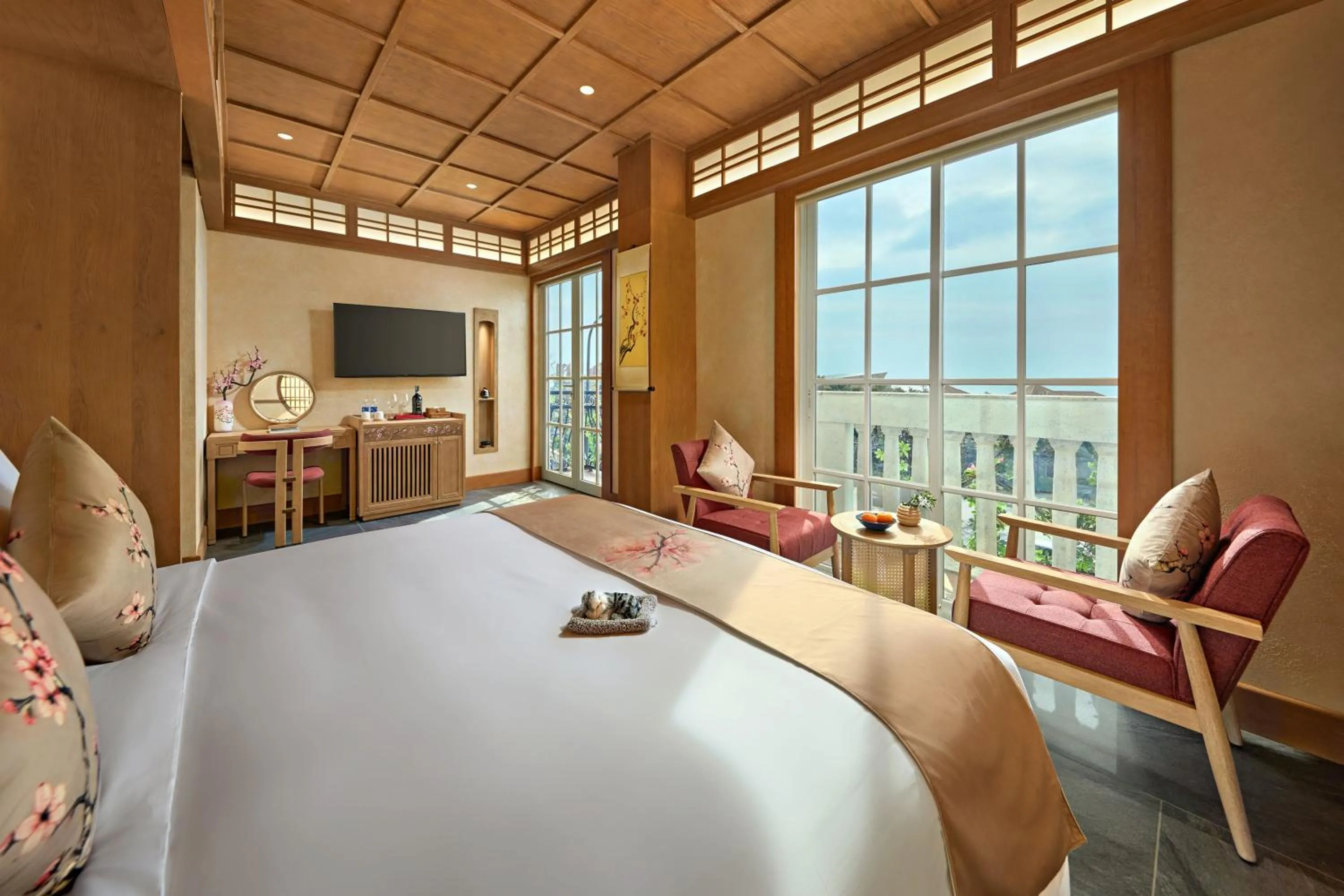Bedroom, Bed in Sakurakyo Hotel & Spa Phu Quoc