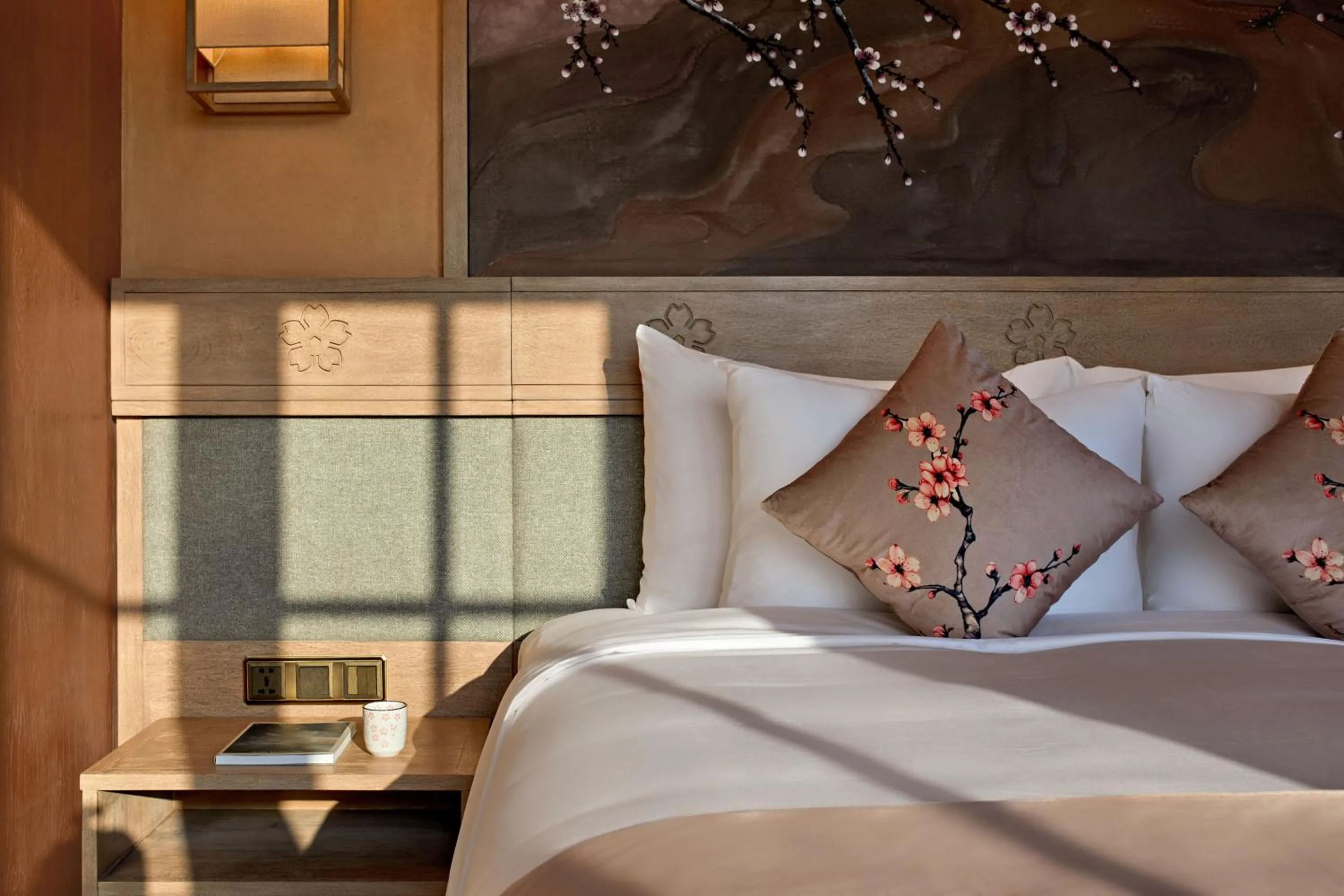 Bed in Sakurakyo Hotel & Spa Phu Quoc