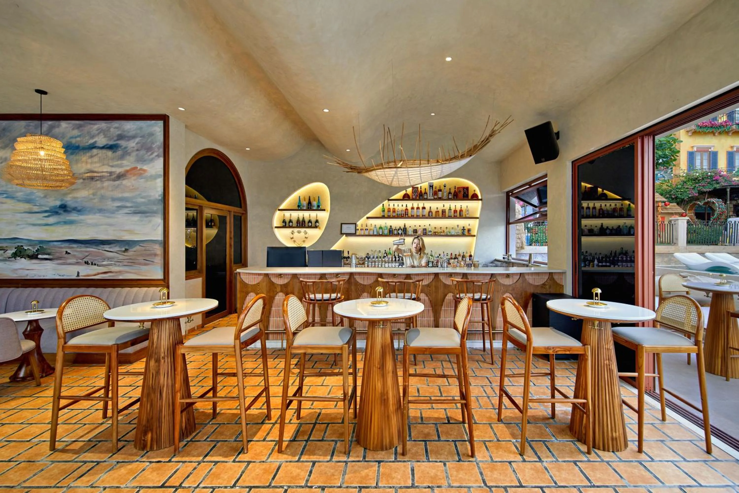 Lounge or bar in Sakurakyo Hotel & Spa Phu Quoc