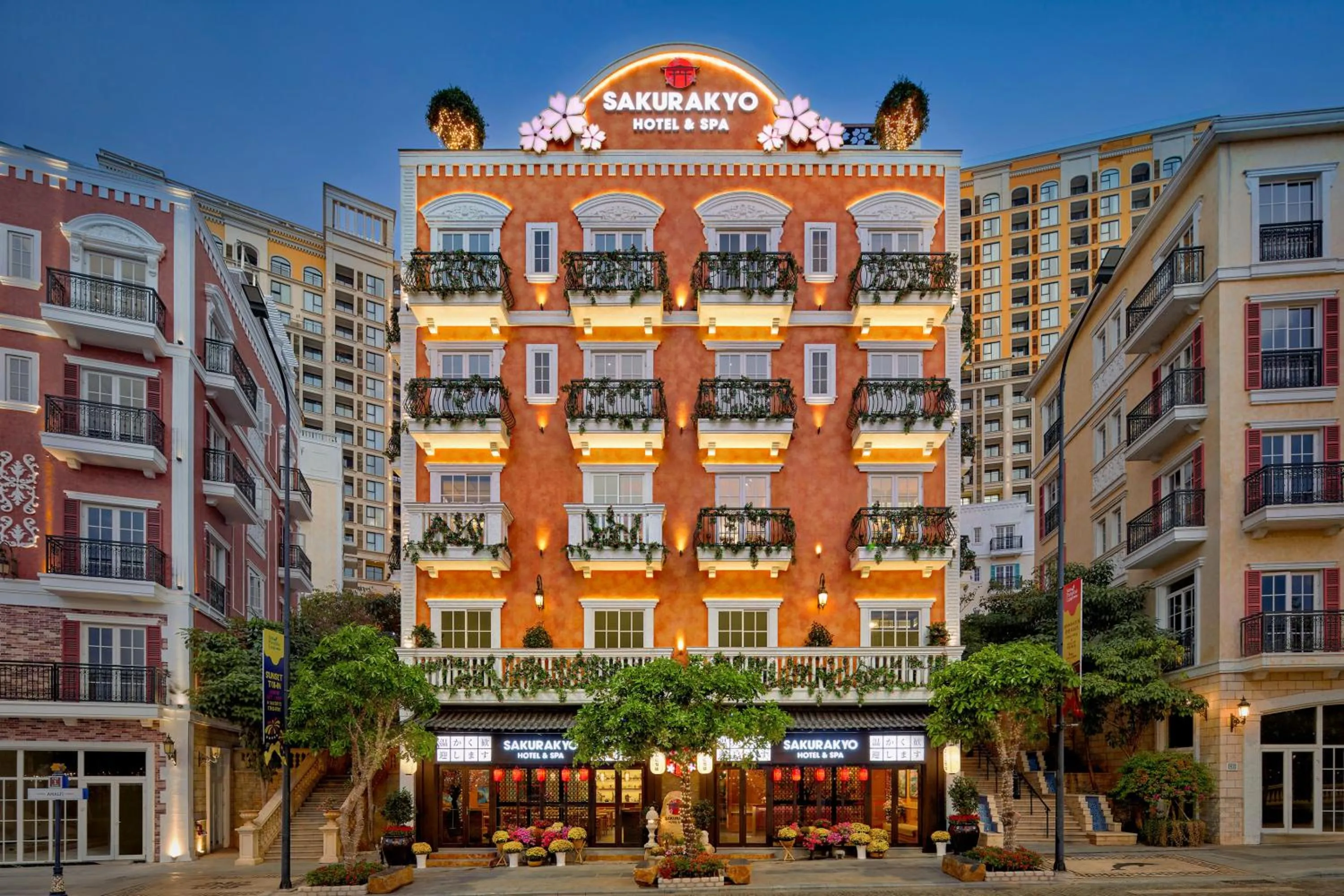 Property building in Sakurakyo Hotel & Spa Phu Quoc