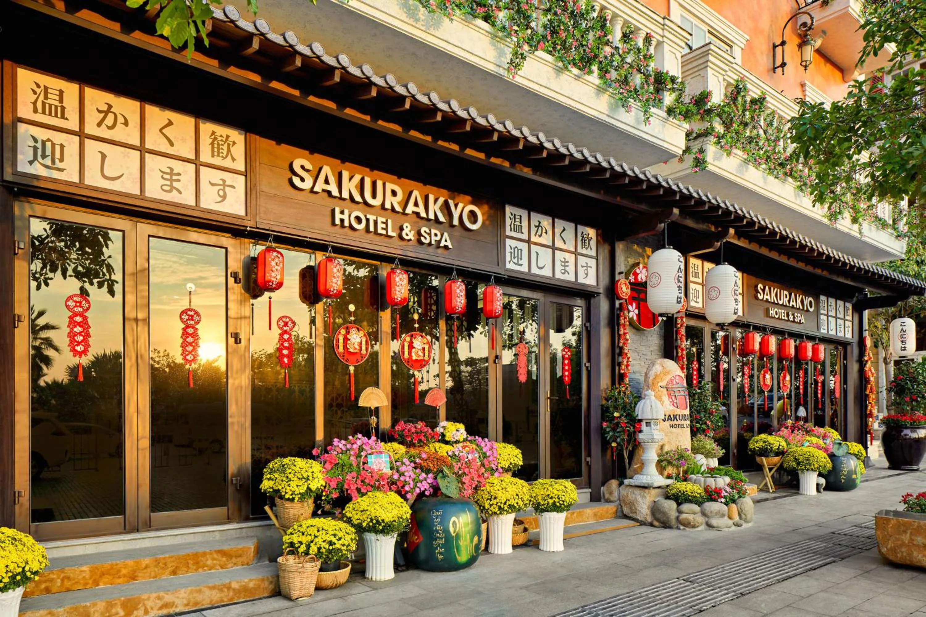 Property building in Sakurakyo Hotel & Spa Phu Quoc