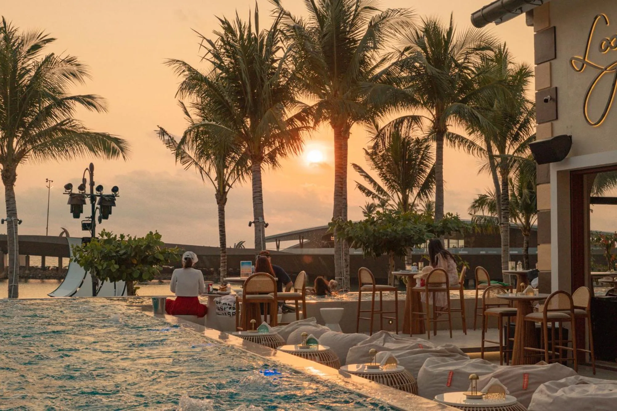 Pool view in Sakurakyo Hotel & Spa Phu Quoc