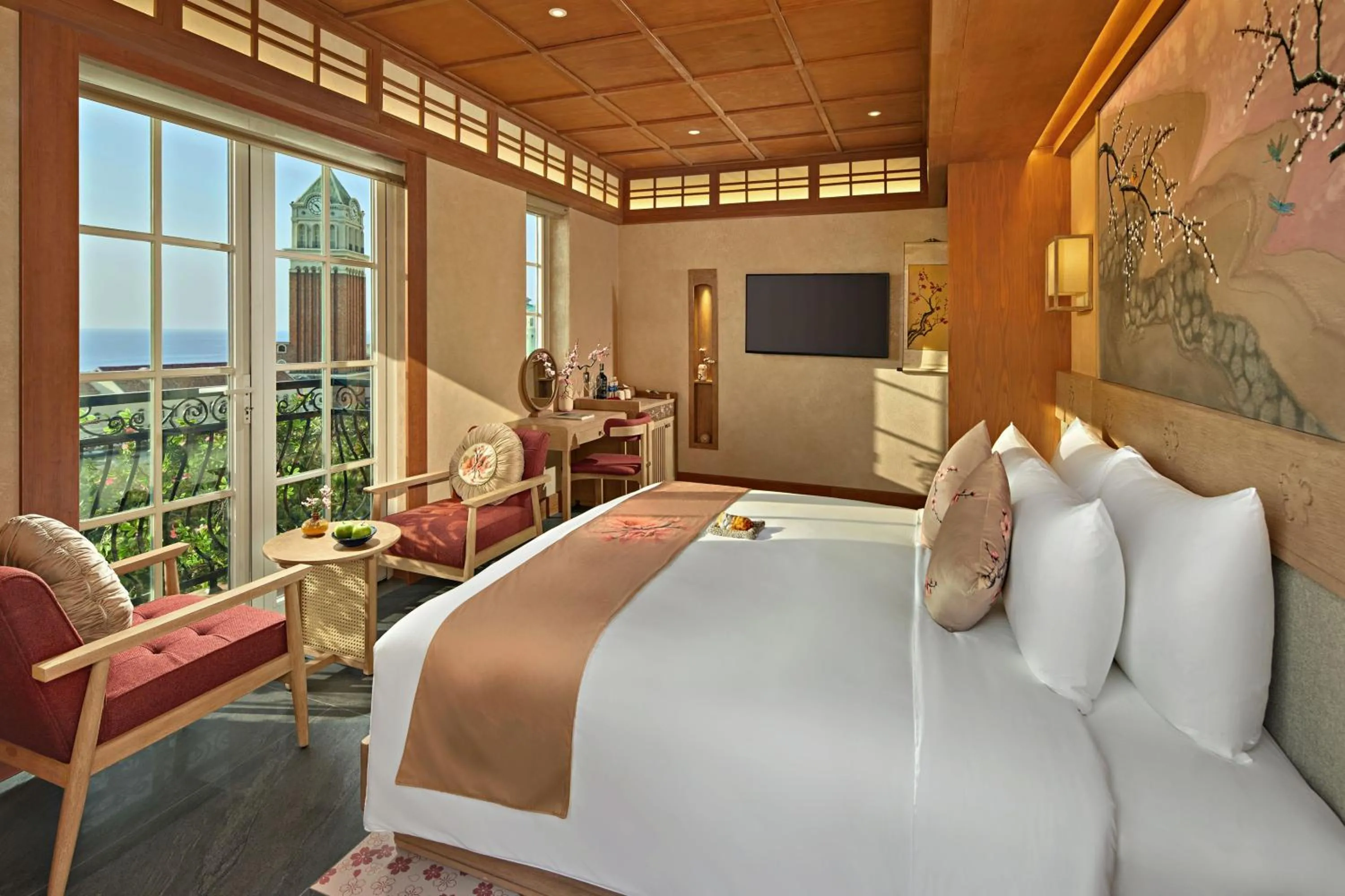 Bedroom, Bed in Sakurakyo Hotel & Spa Phu Quoc
