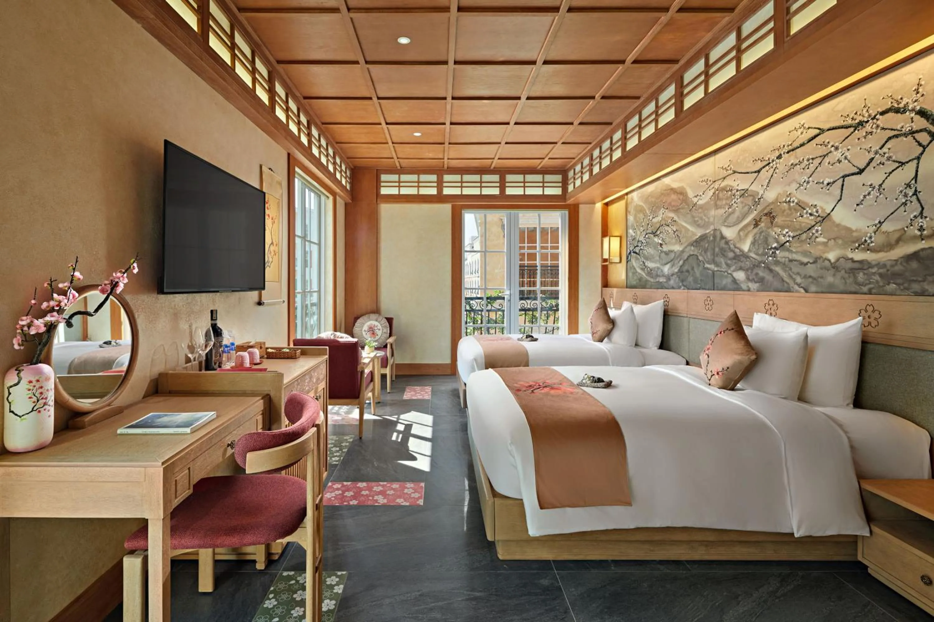 Bedroom in Sakurakyo Hotel & Spa Phu Quoc
