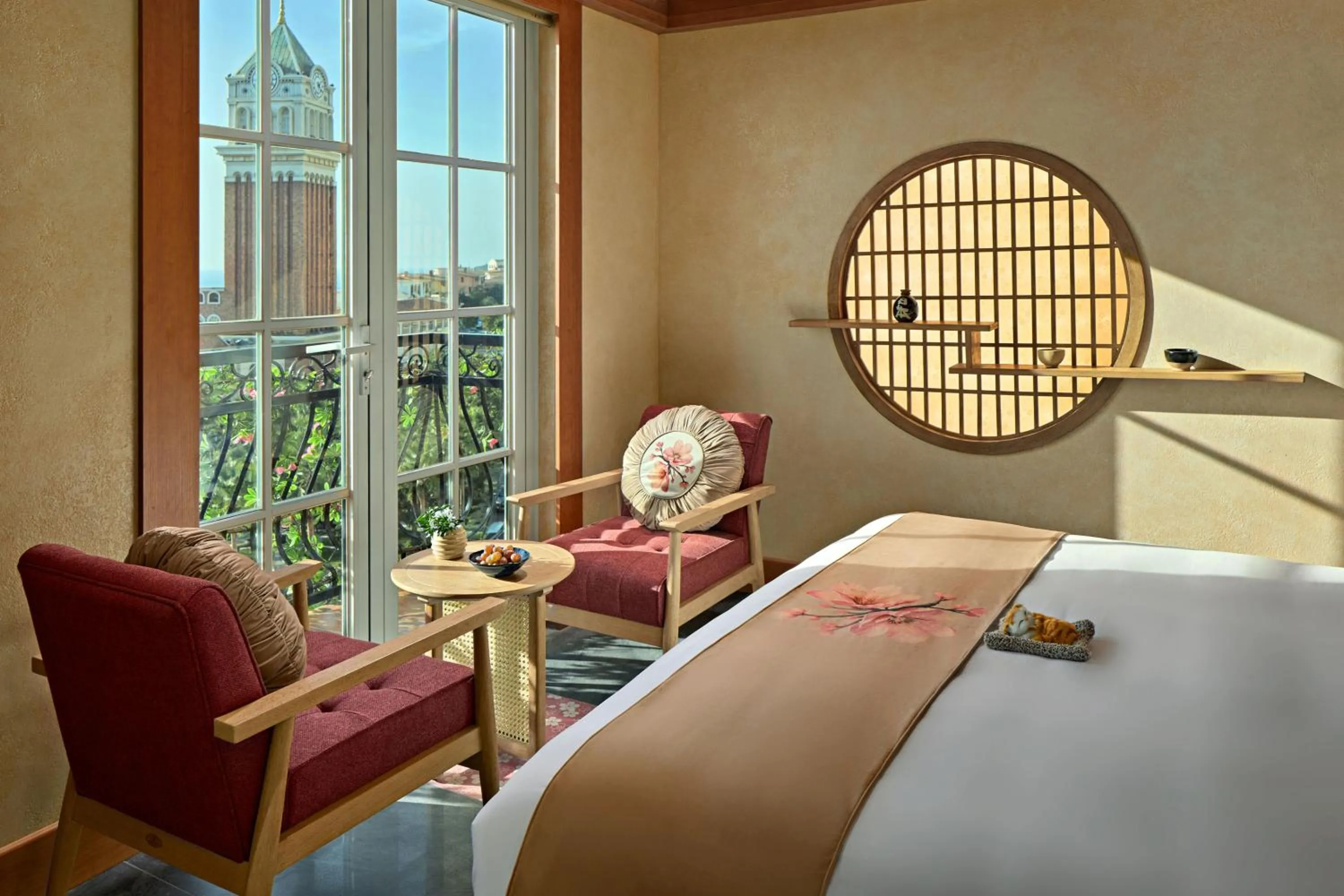 Living room in Sakurakyo Hotel & Spa Phu Quoc
