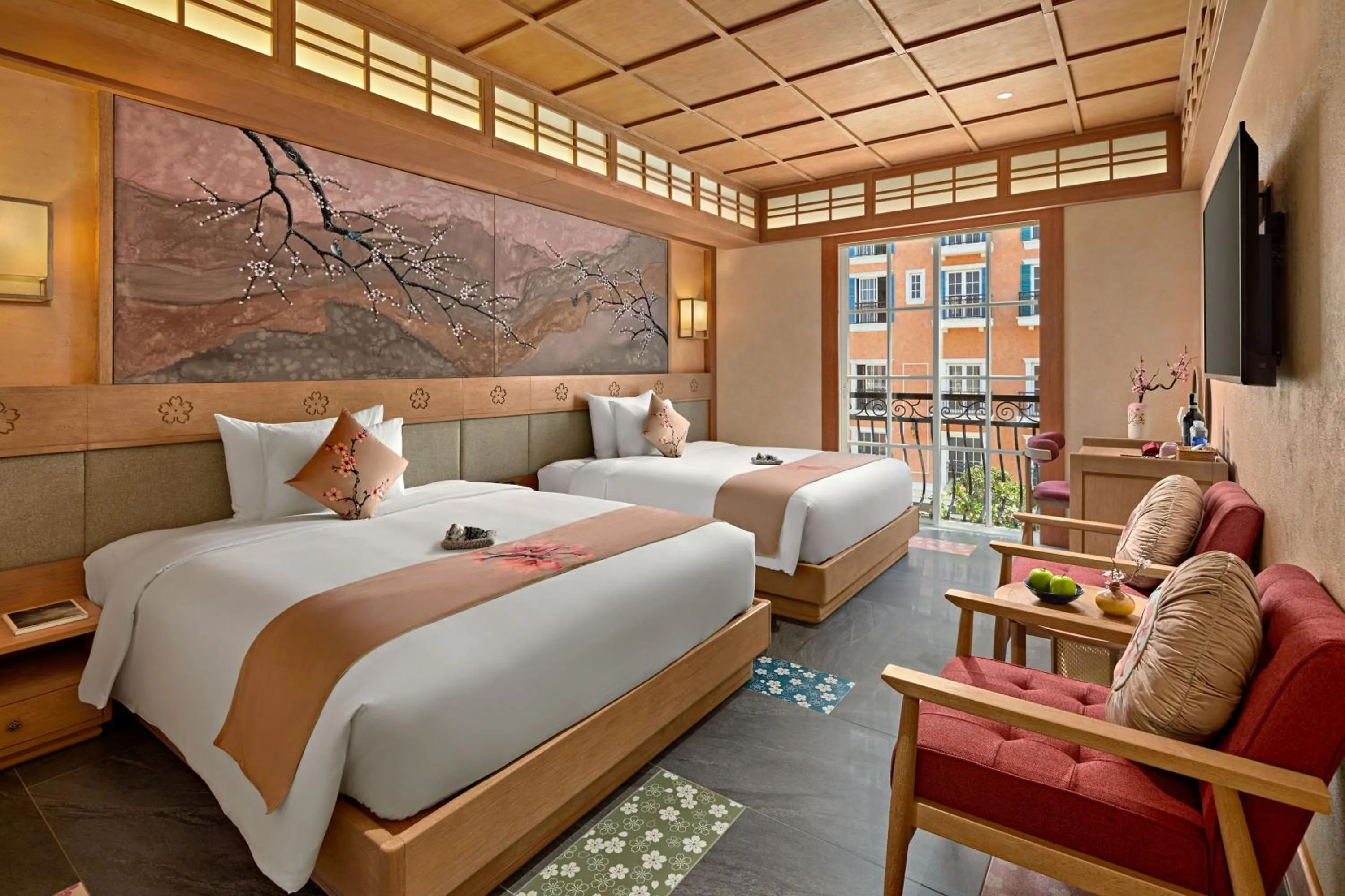 Bedroom, Bed in Sakurakyo Hotel & Spa Phu Quoc