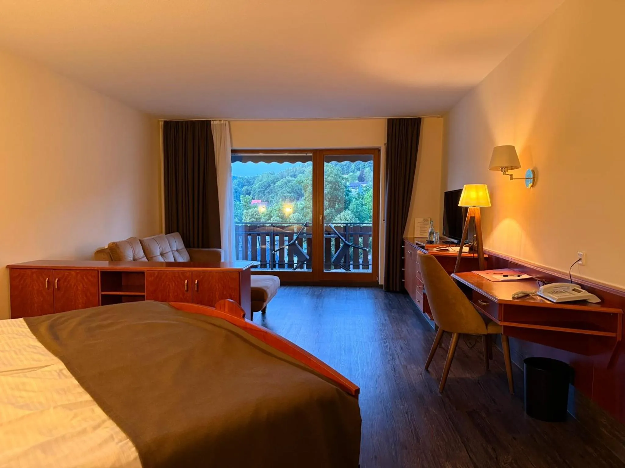 Bed in Hotel Lorösch