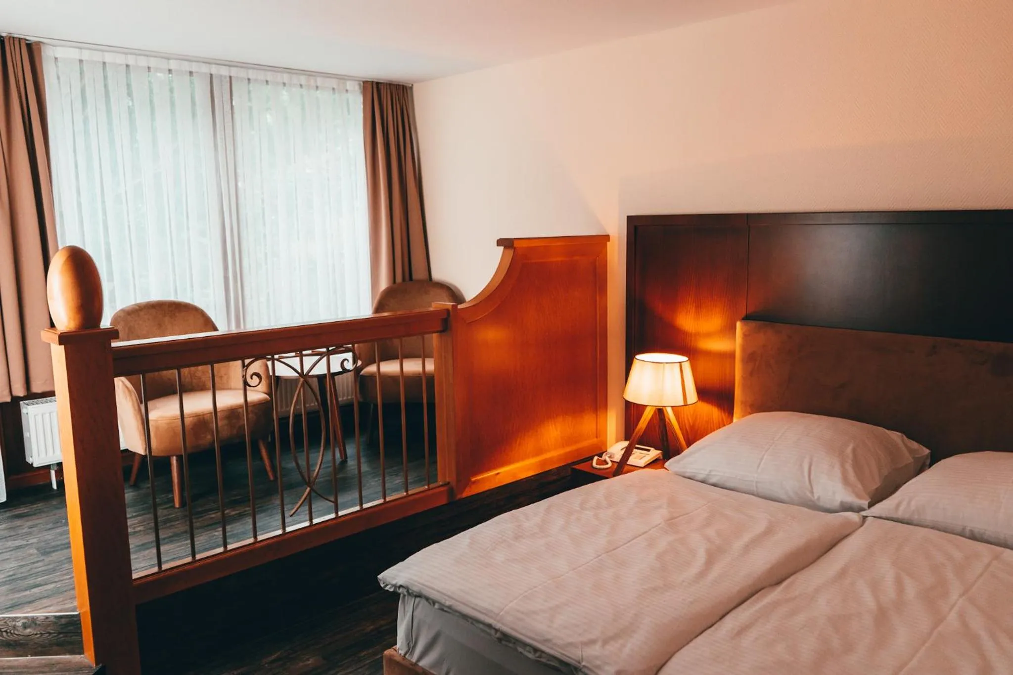 Bed in Hotel Lorösch