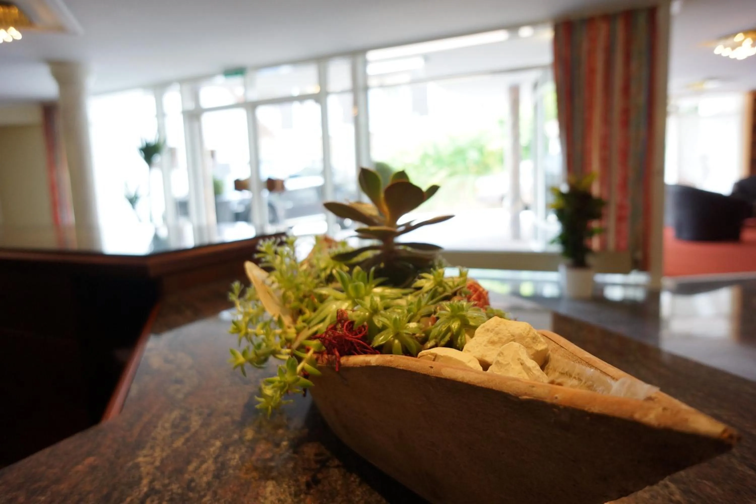 Decorative detail in Hotel Lorösch