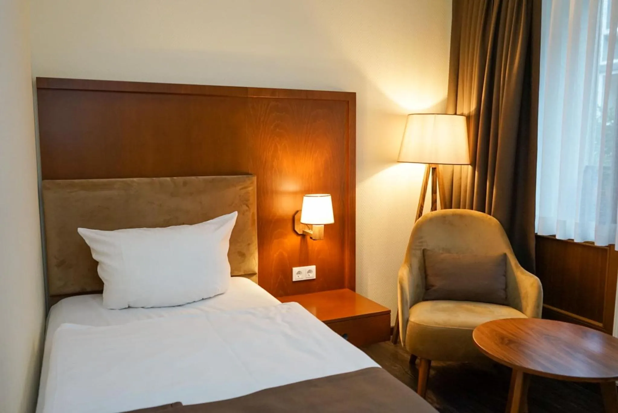 Bed in Hotel Lorösch