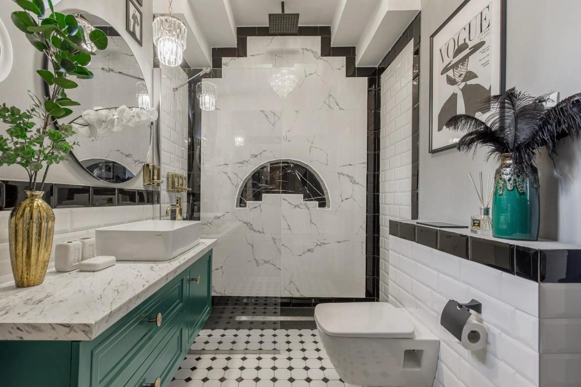 Bathroom in The Great Gatsby
