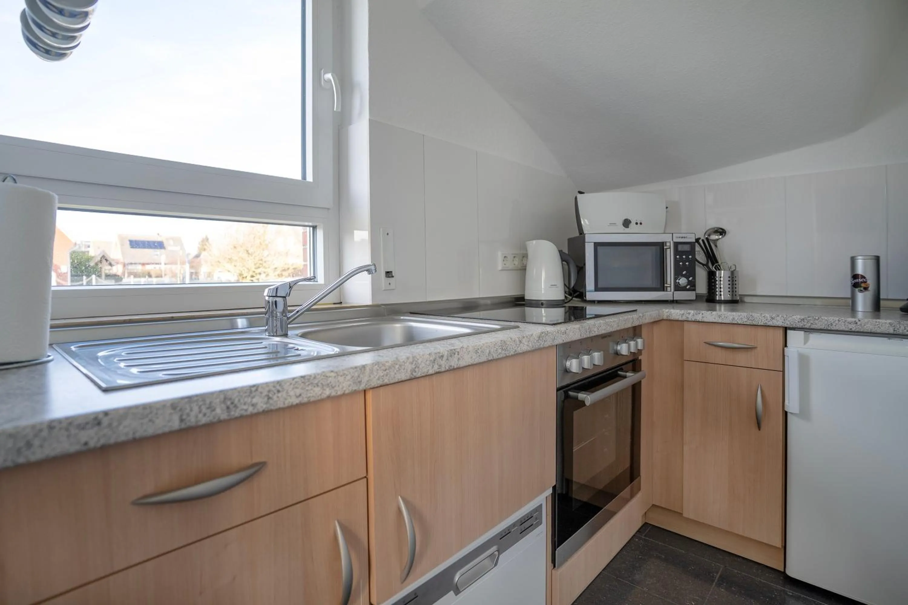 Kitchen or kitchenette in Haus Ostfriesland