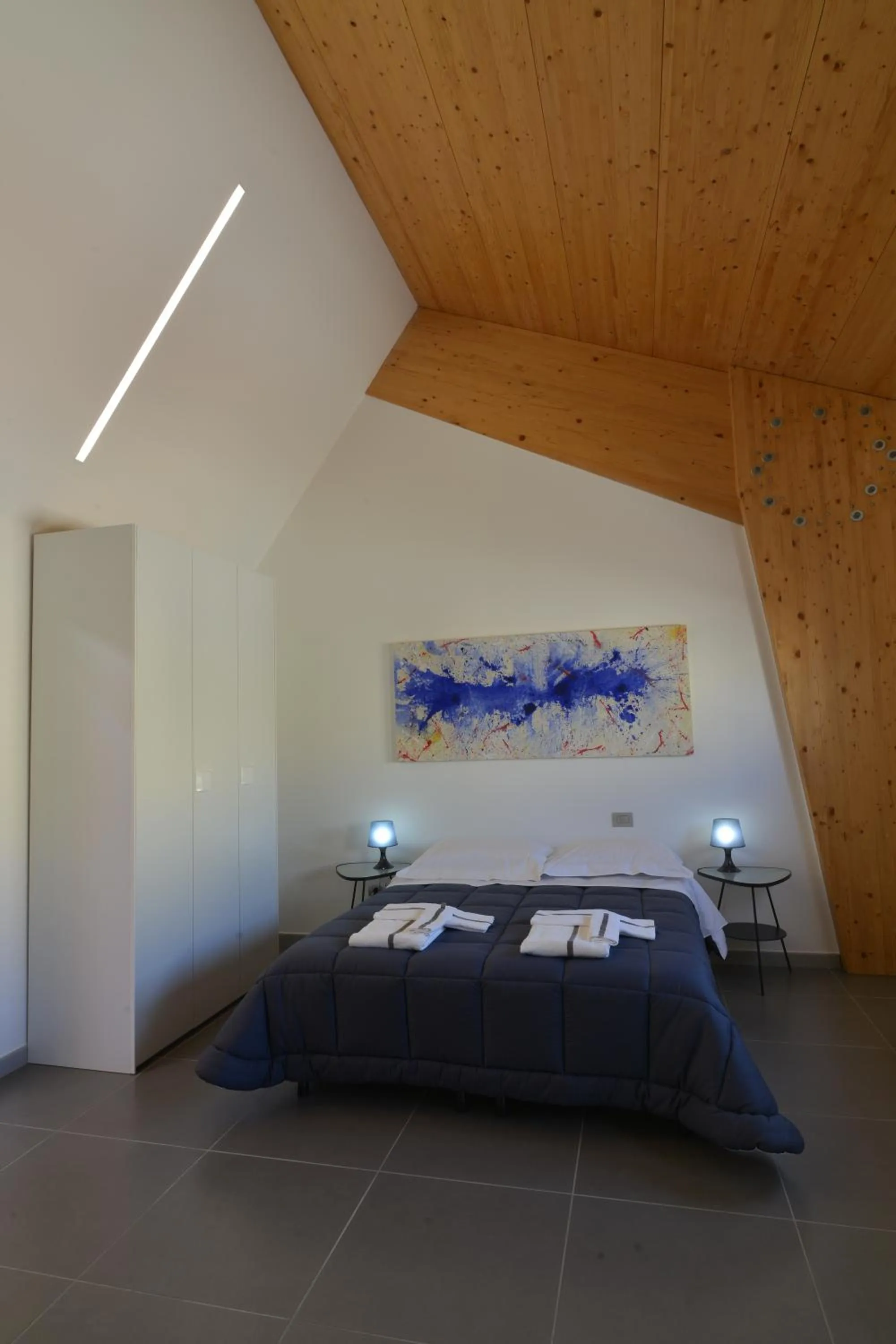 Bed in Masseria La Meridiana