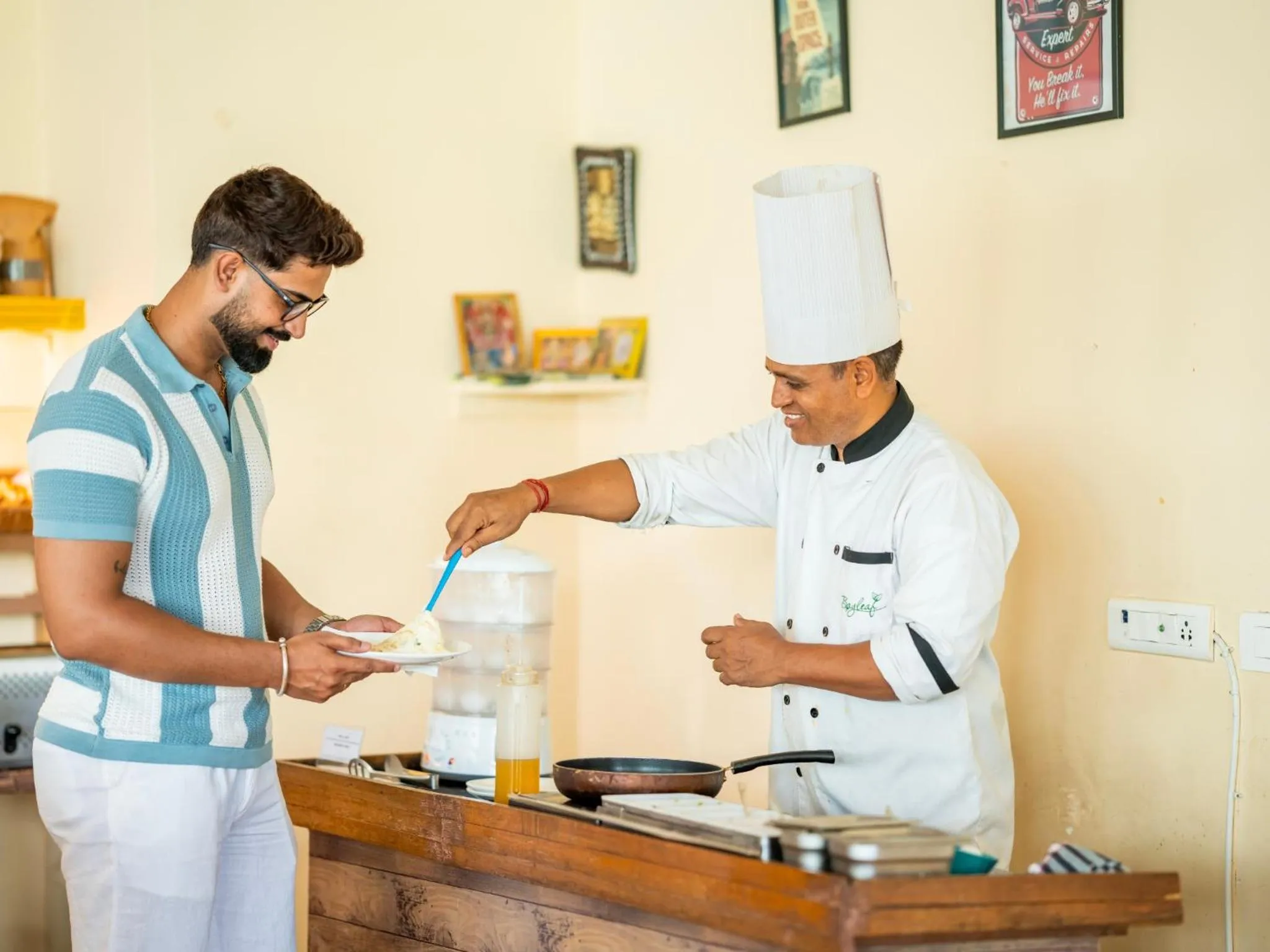 Food and drinks in Moustache Select Rishikesh