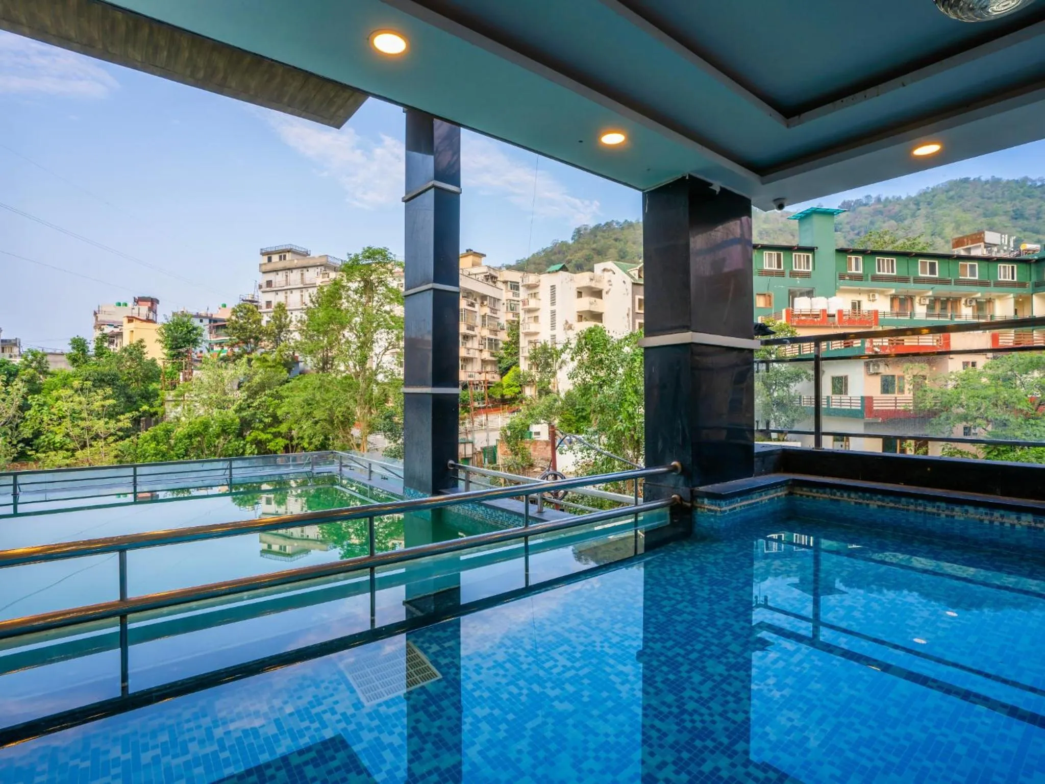 Swimming pool in Moustache Select Rishikesh