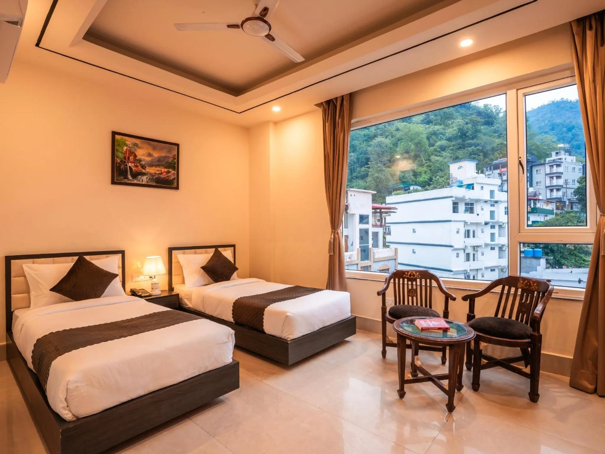 Bedroom, Bed in Moustache Select Rishikesh