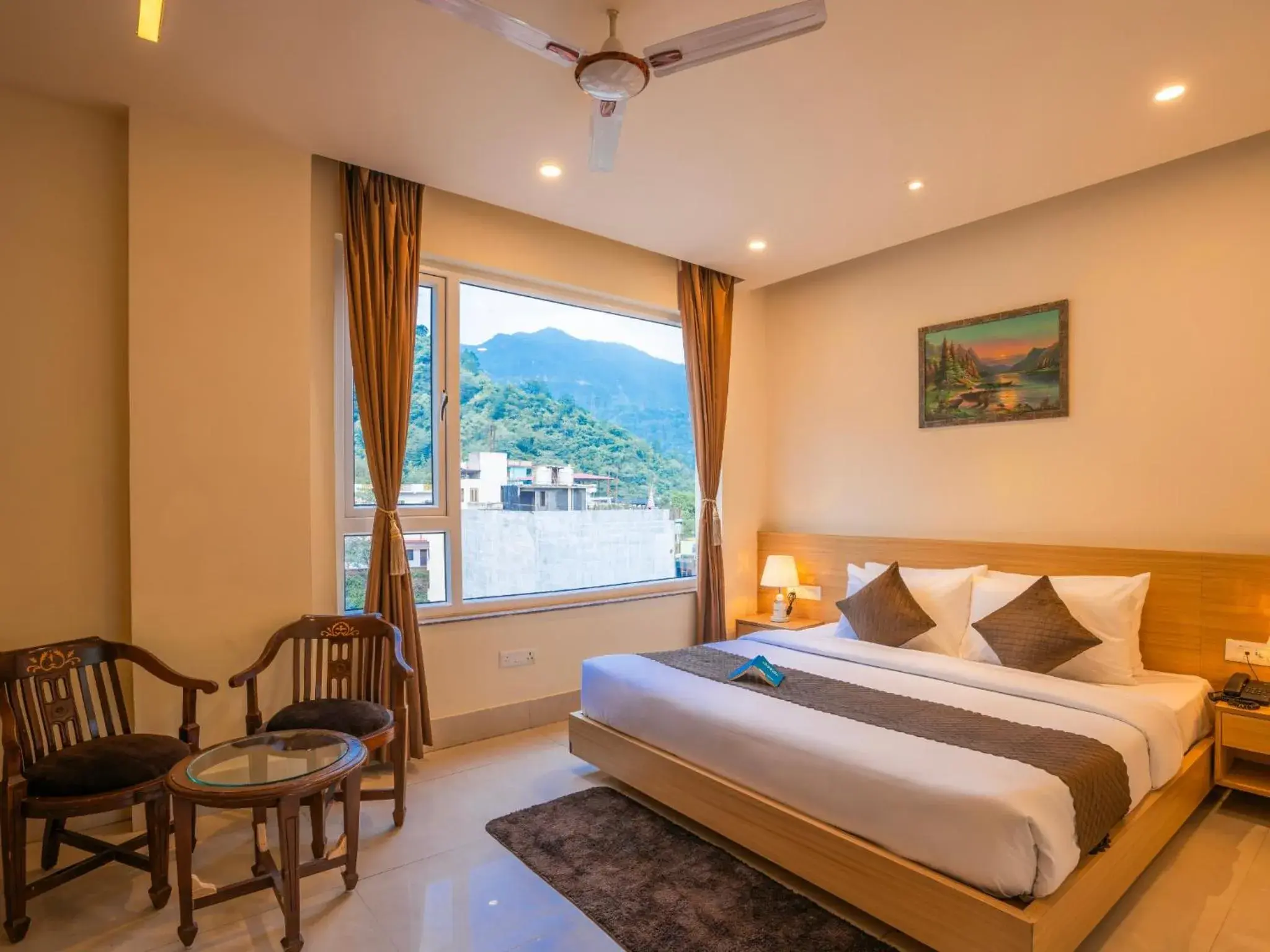 Deluxe Double Room in Moustache Select Rishikesh Deluxe Double Room in Moustache Select Rishikesh