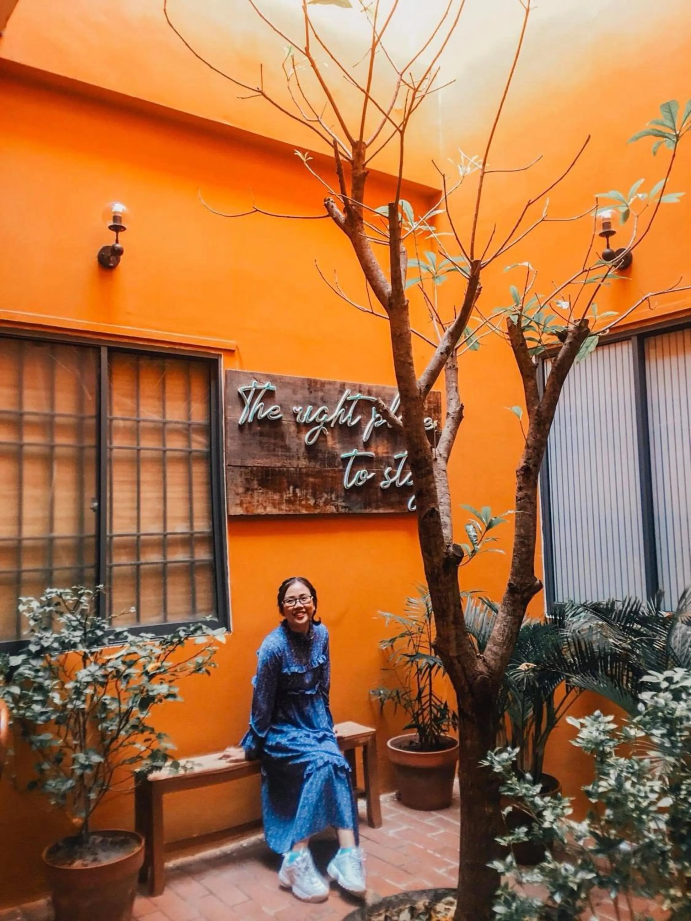 Garden in Chí Hiếu Homestay