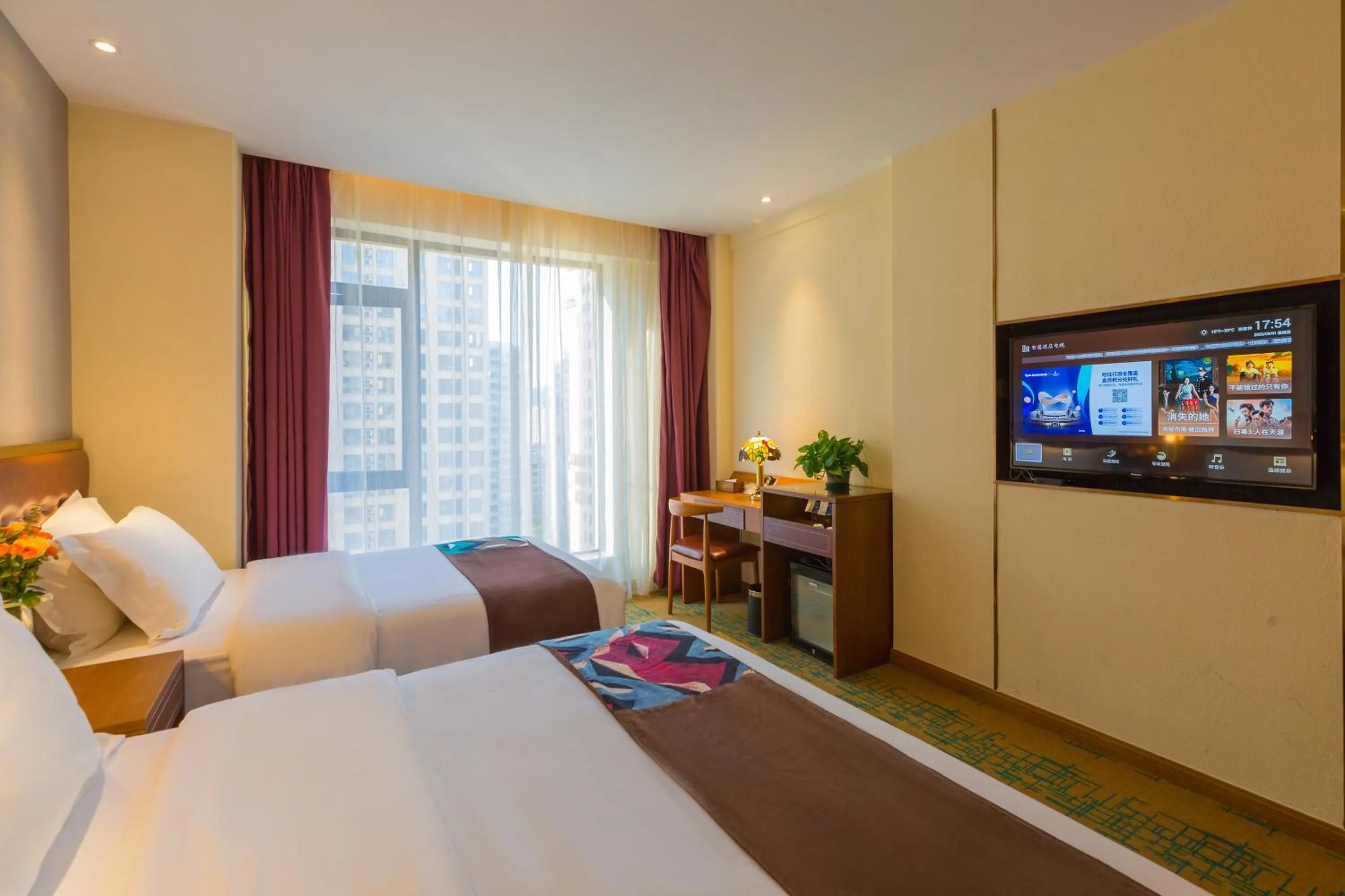 Bedroom, Bed in James Joyce Coffetel Zhangjiajie Tianmen Mountain Cableway Branch