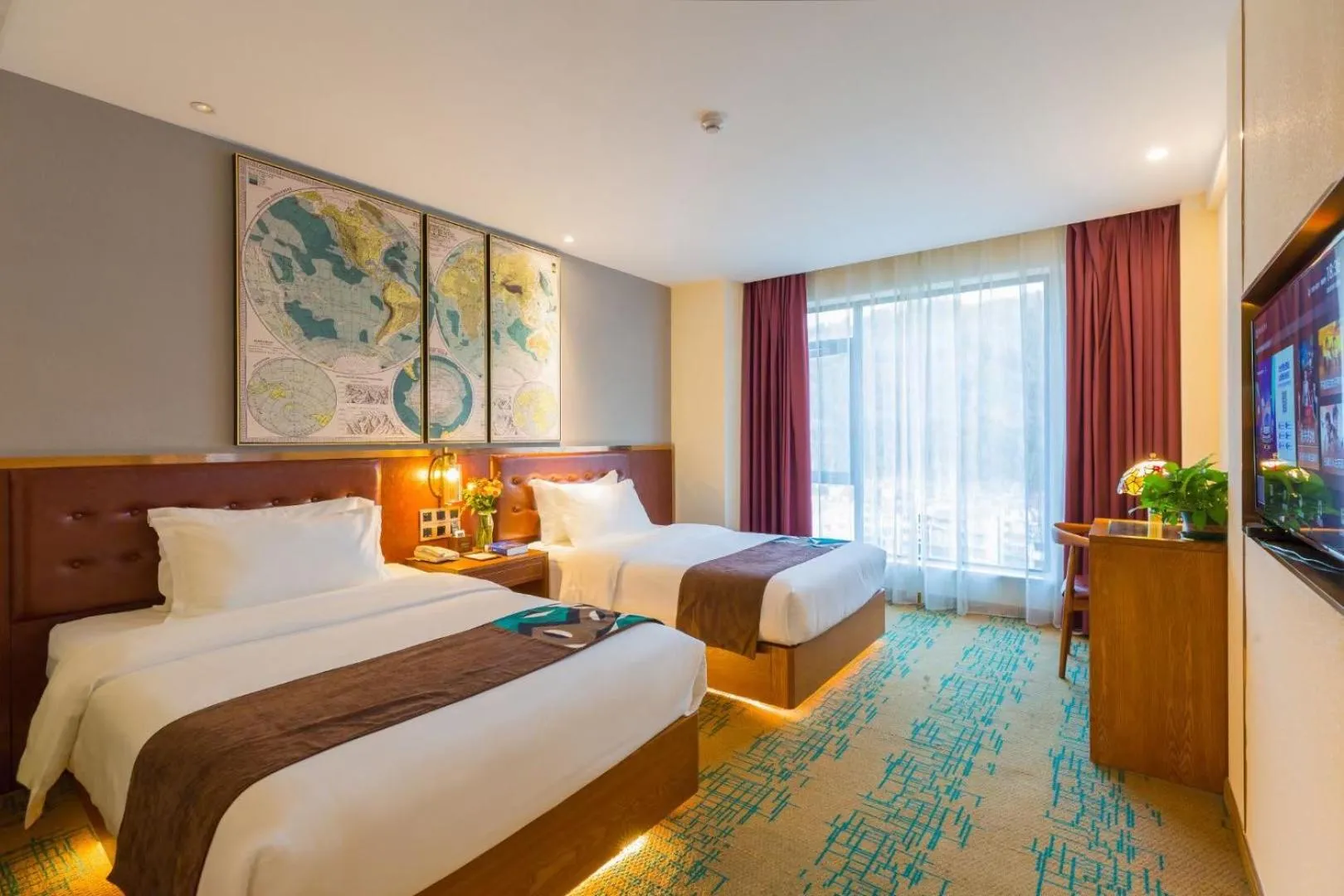 Bedroom, Bed in James Joyce Coffetel Zhangjiajie Tianmen Mountain Cableway Branch