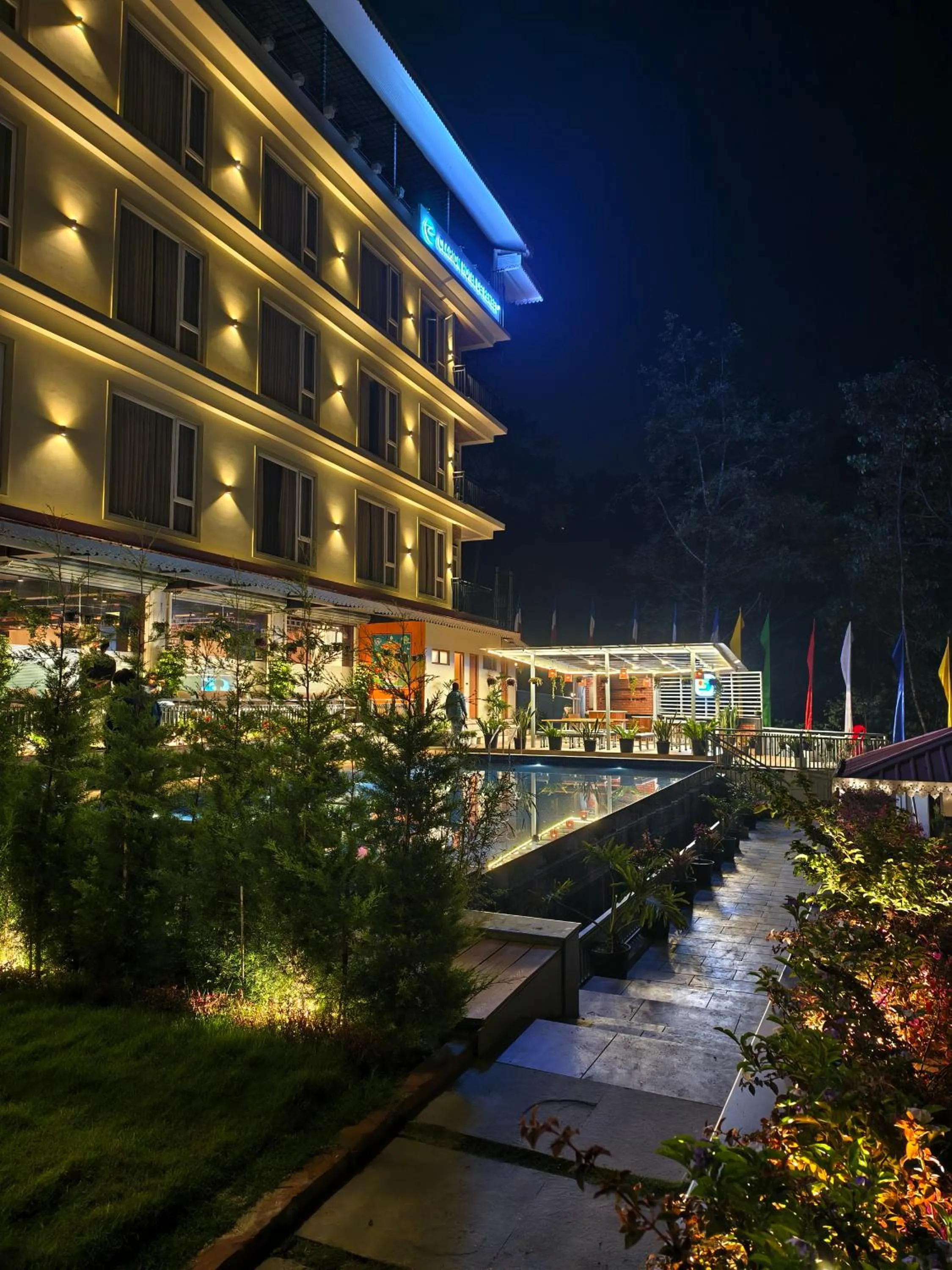 Property building in Clarion Hotel De Renees Gangtok