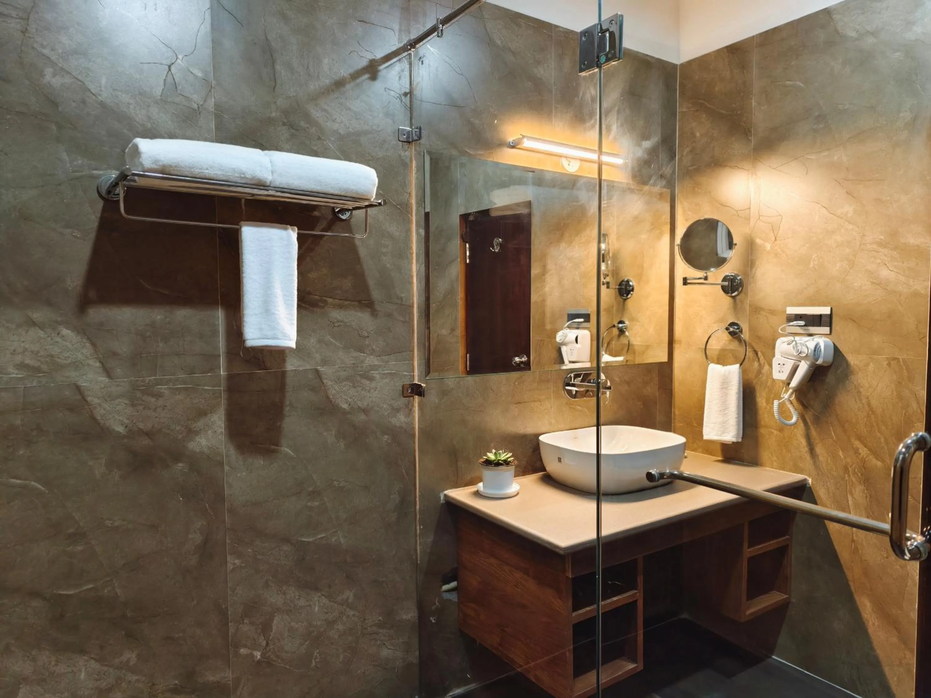 towels in Clarion Hotel De Renees Gangtok